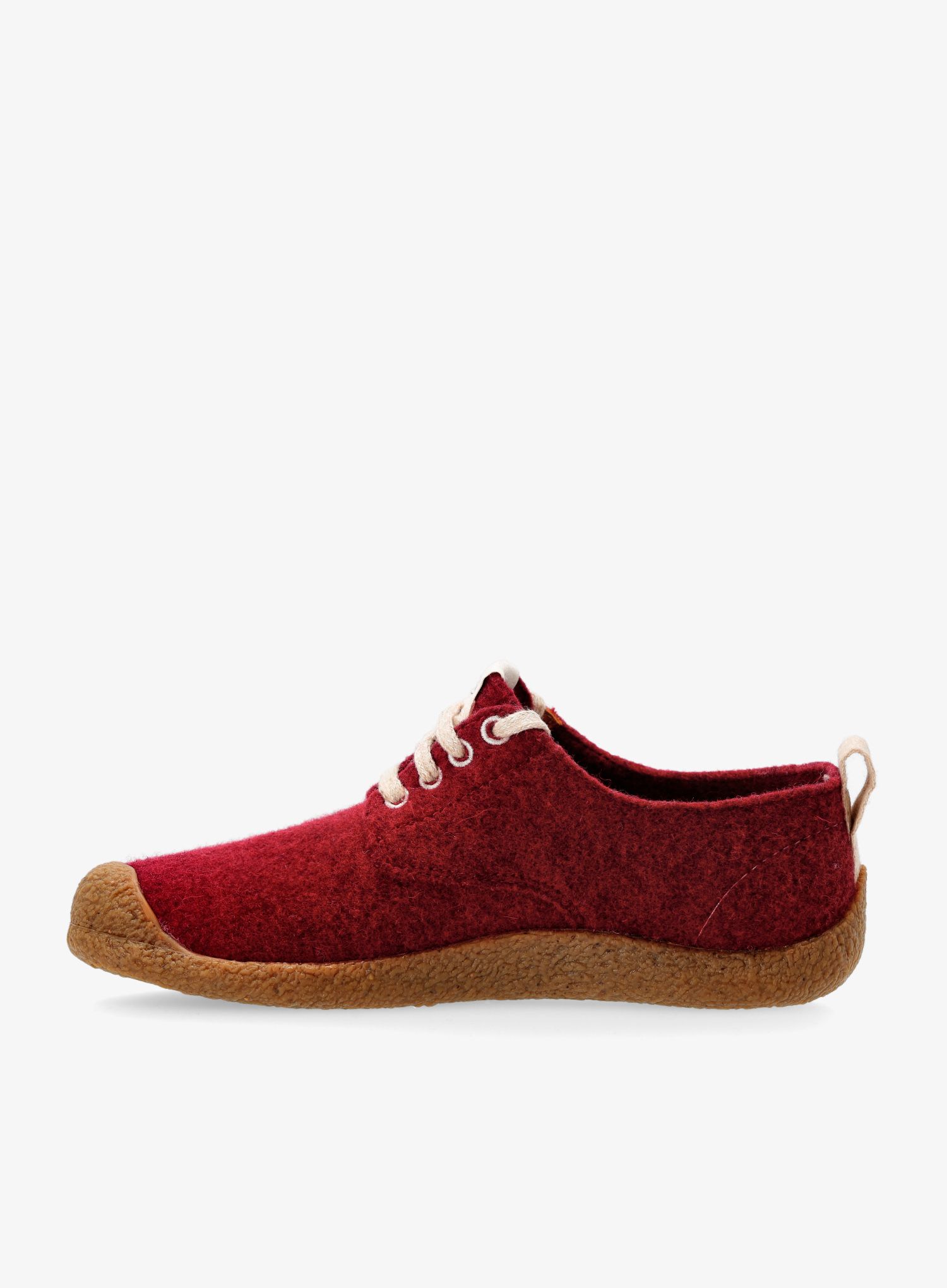 Ženske lifestyle cipele Keen Mosey Derby - red felt/birch