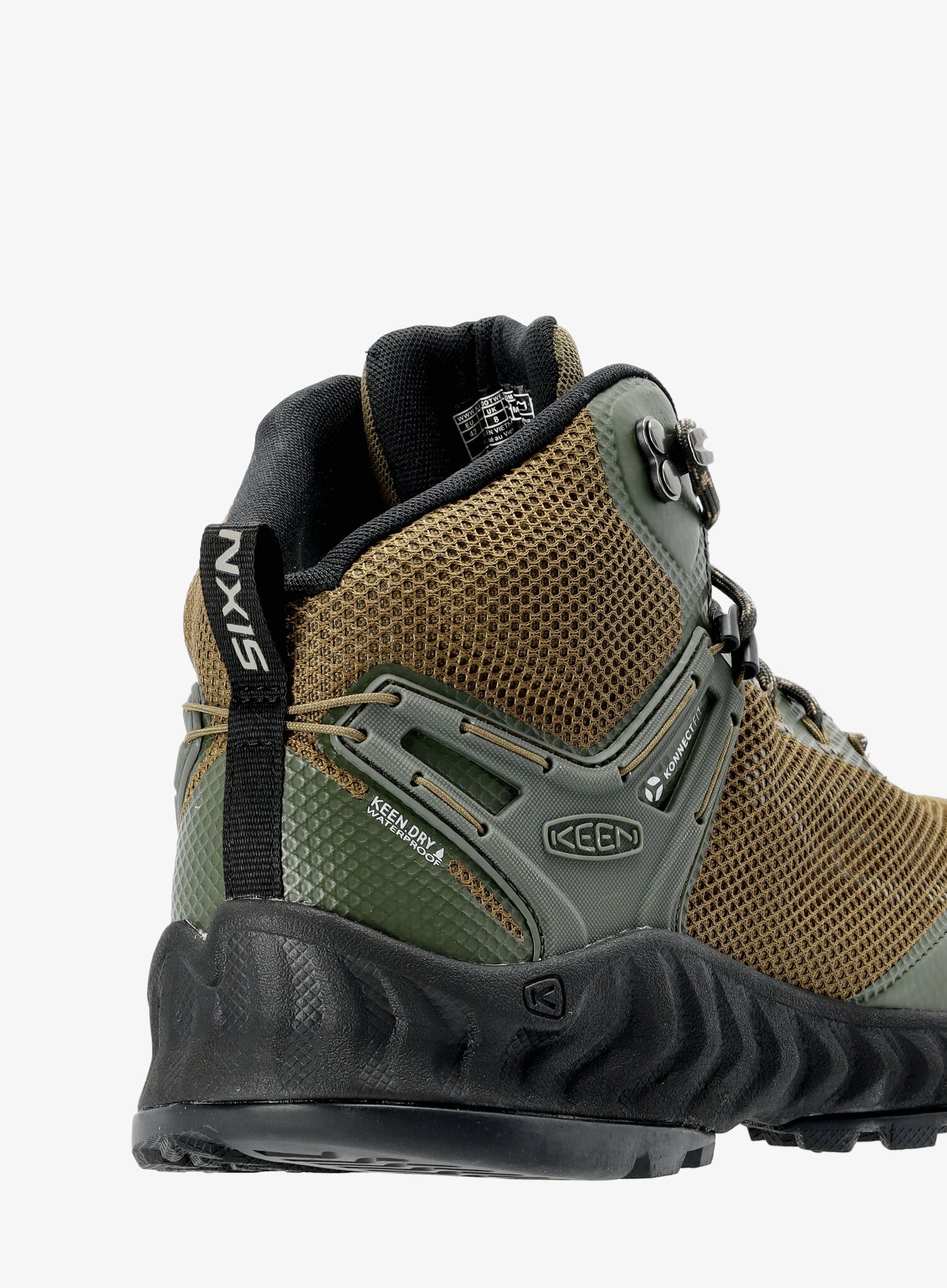 Muške planinarske cipele Keen Nxis Evo Mid WP - forest/olive