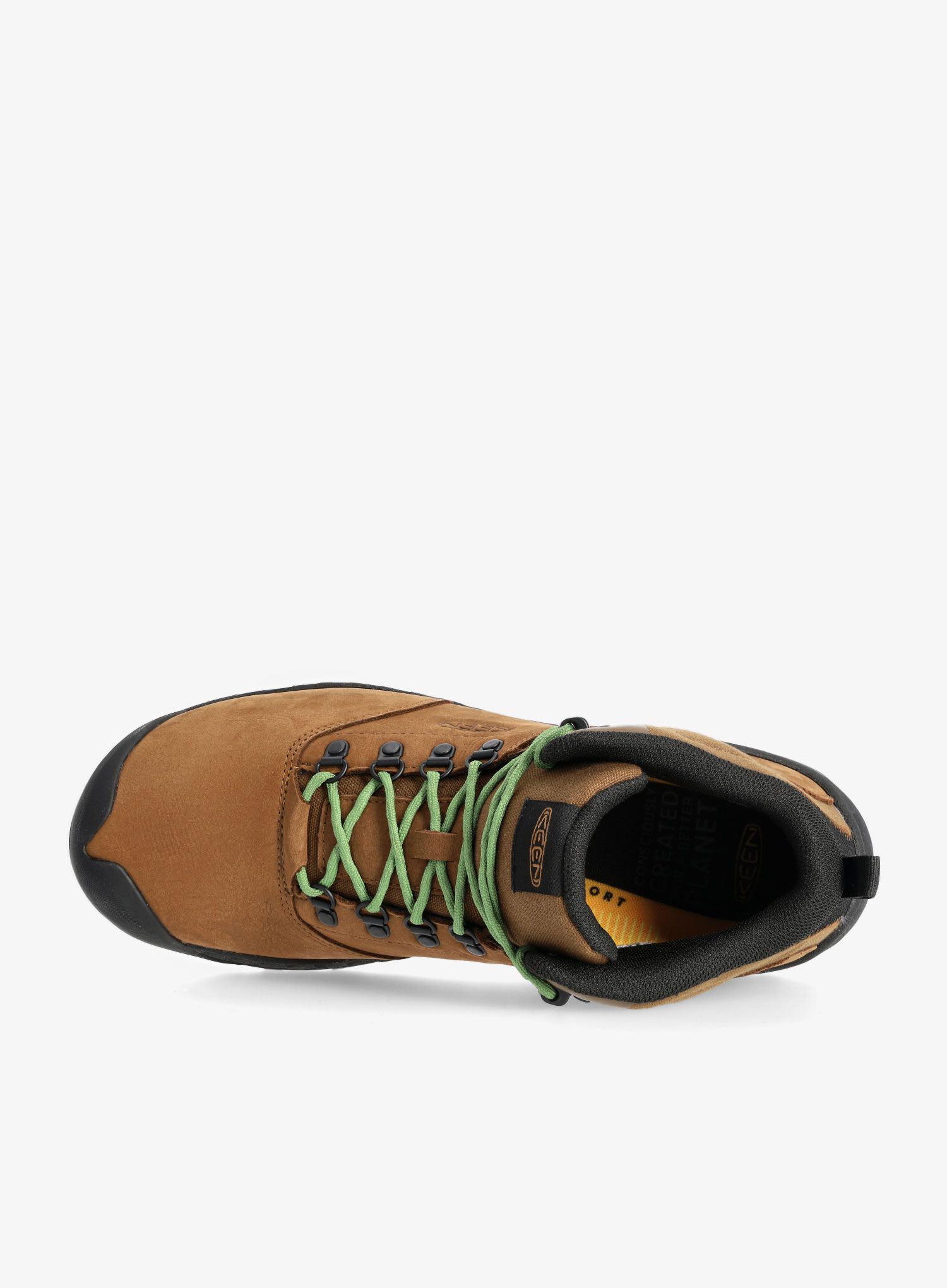 Muške planinarske cipele Keen Nxis Explorer Mid WP - bison/golden yellow