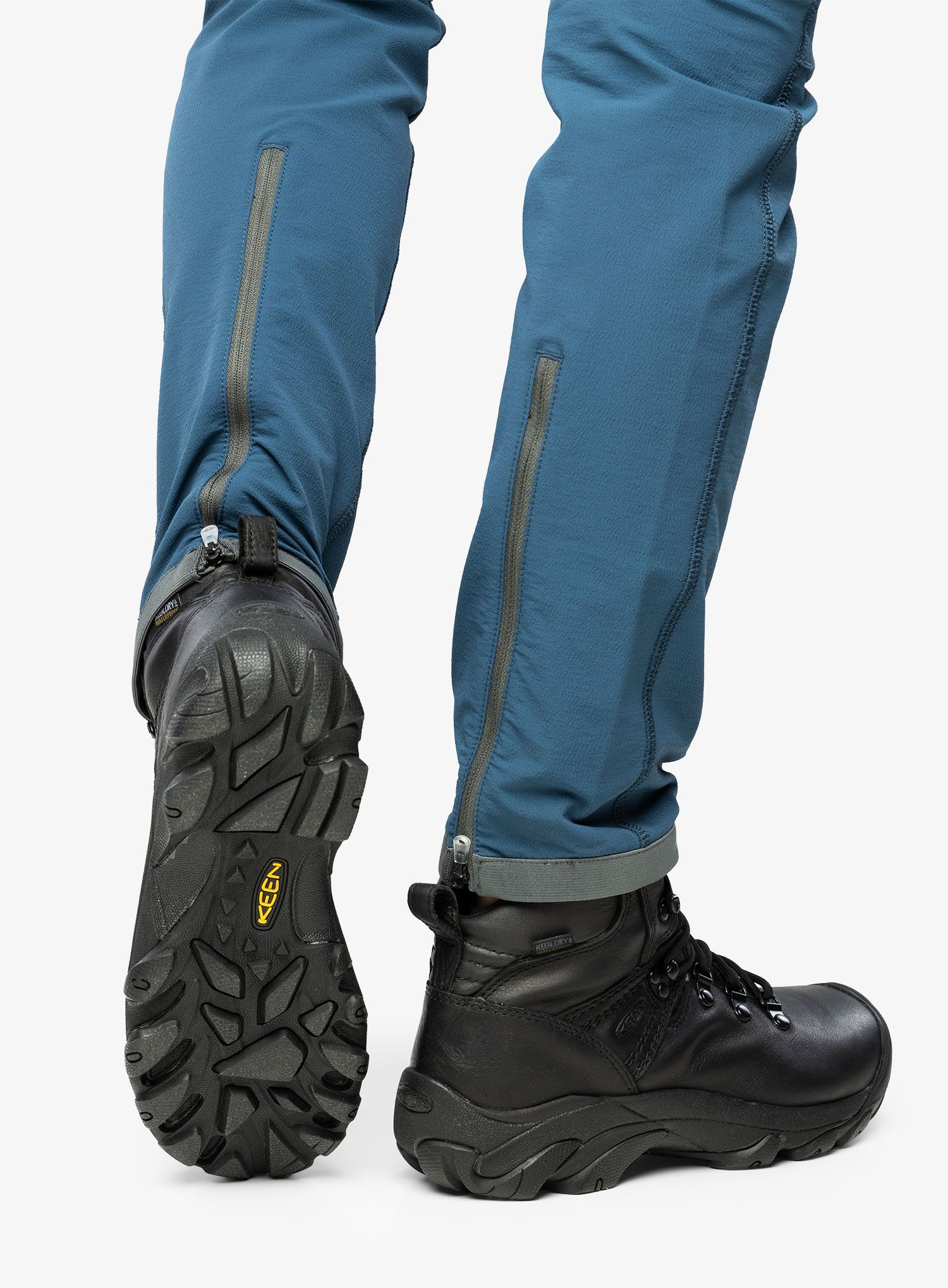 Ženske planinarske cipele Keen Pyrenees - black/blue
