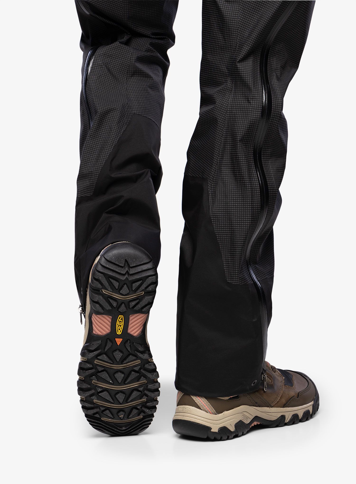 Ženske planinarske cipele Keen Ridge Flex Mid WP - timberwolf/brick dust