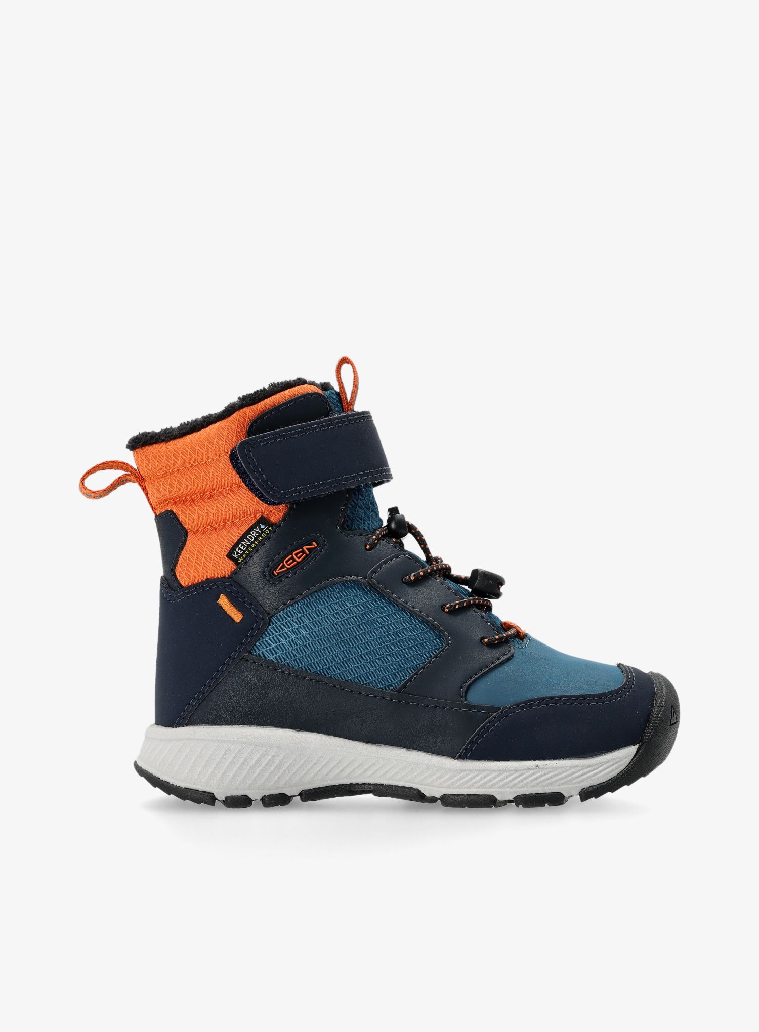 Dječje cipele Keen Skua Winter WP - sky captain/gold flame