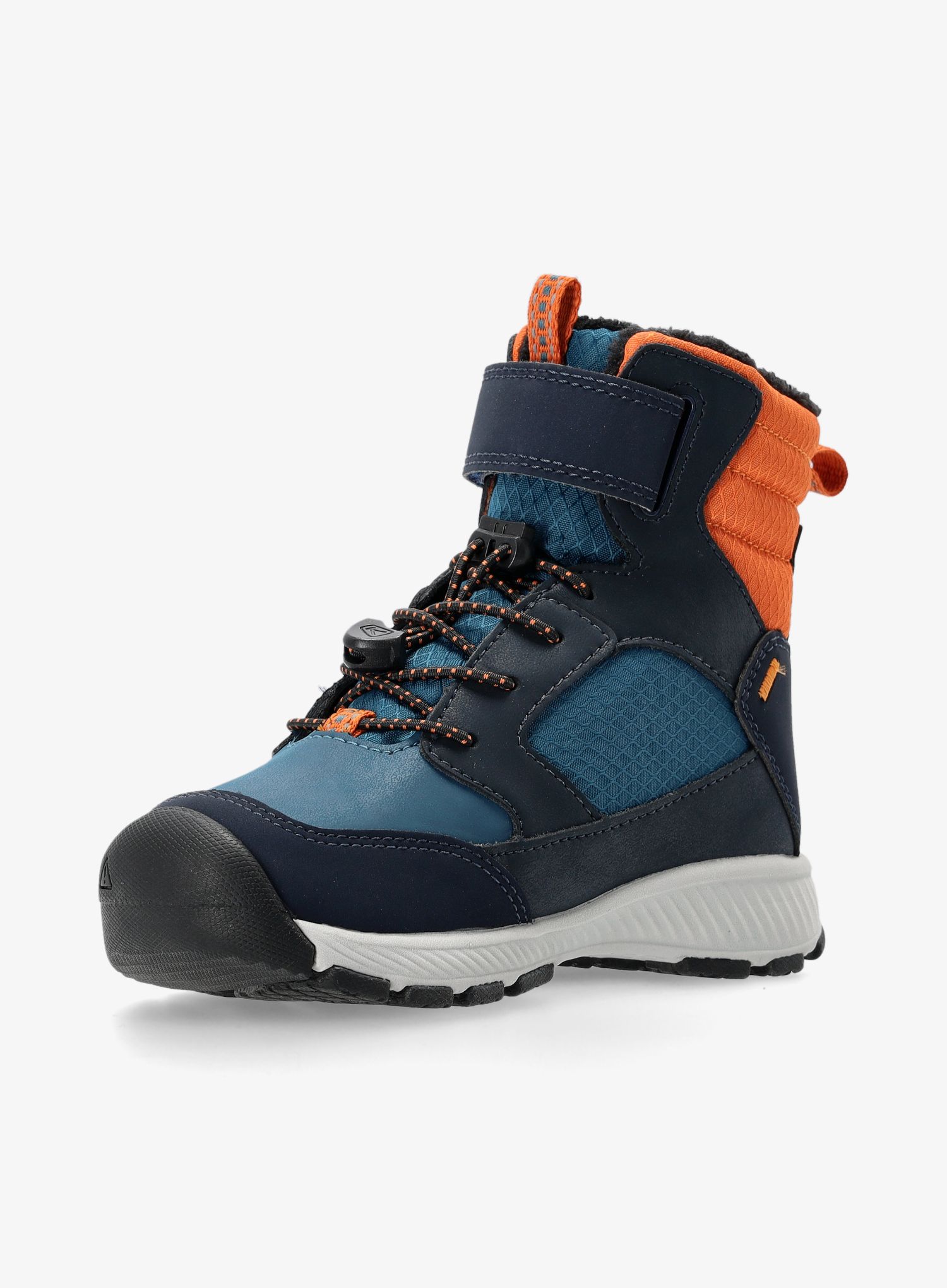 Dječje cipele Keen Skua Winter WP - sky captain/gold flame