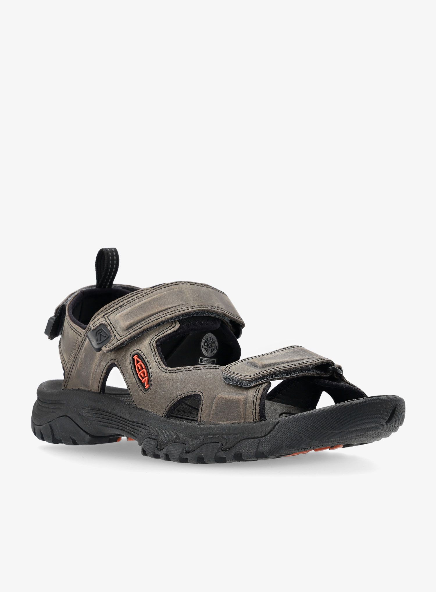 Muške sandale Keen Targhee III Open Toe Sandal - grey/black