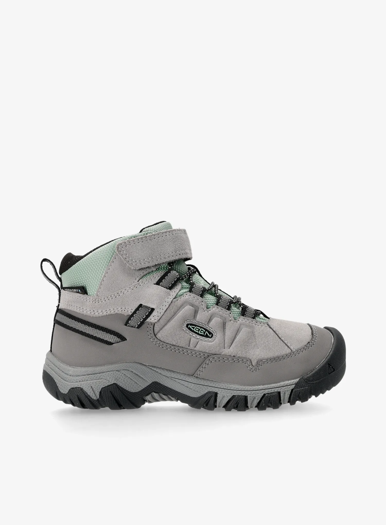 Dječje cipele Keen Targhee IV Mid WP Kids - alloy/granite green