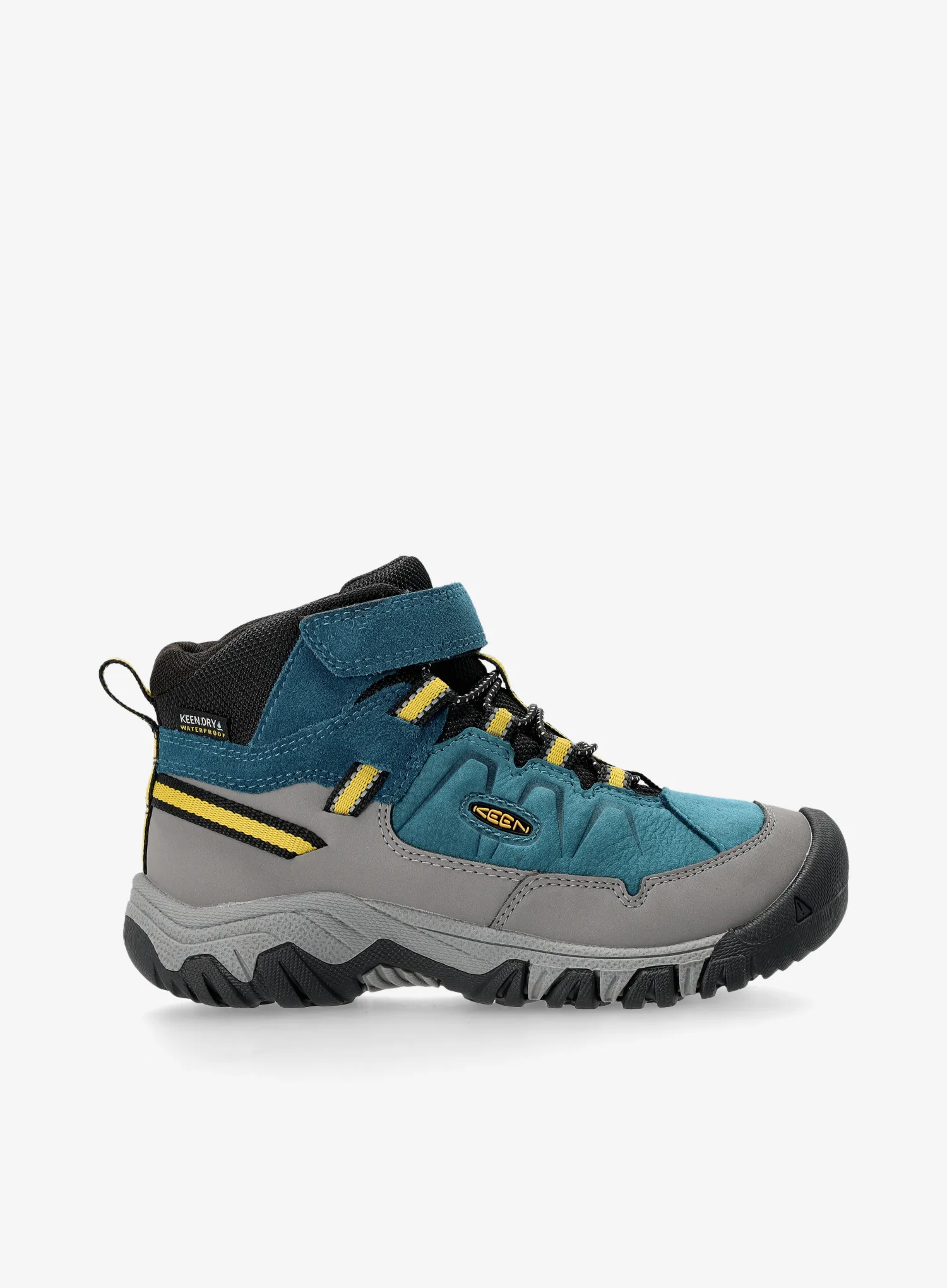 Dječje cipele Keen Targhee IV Mid WP Kids - legion blue/antique moss