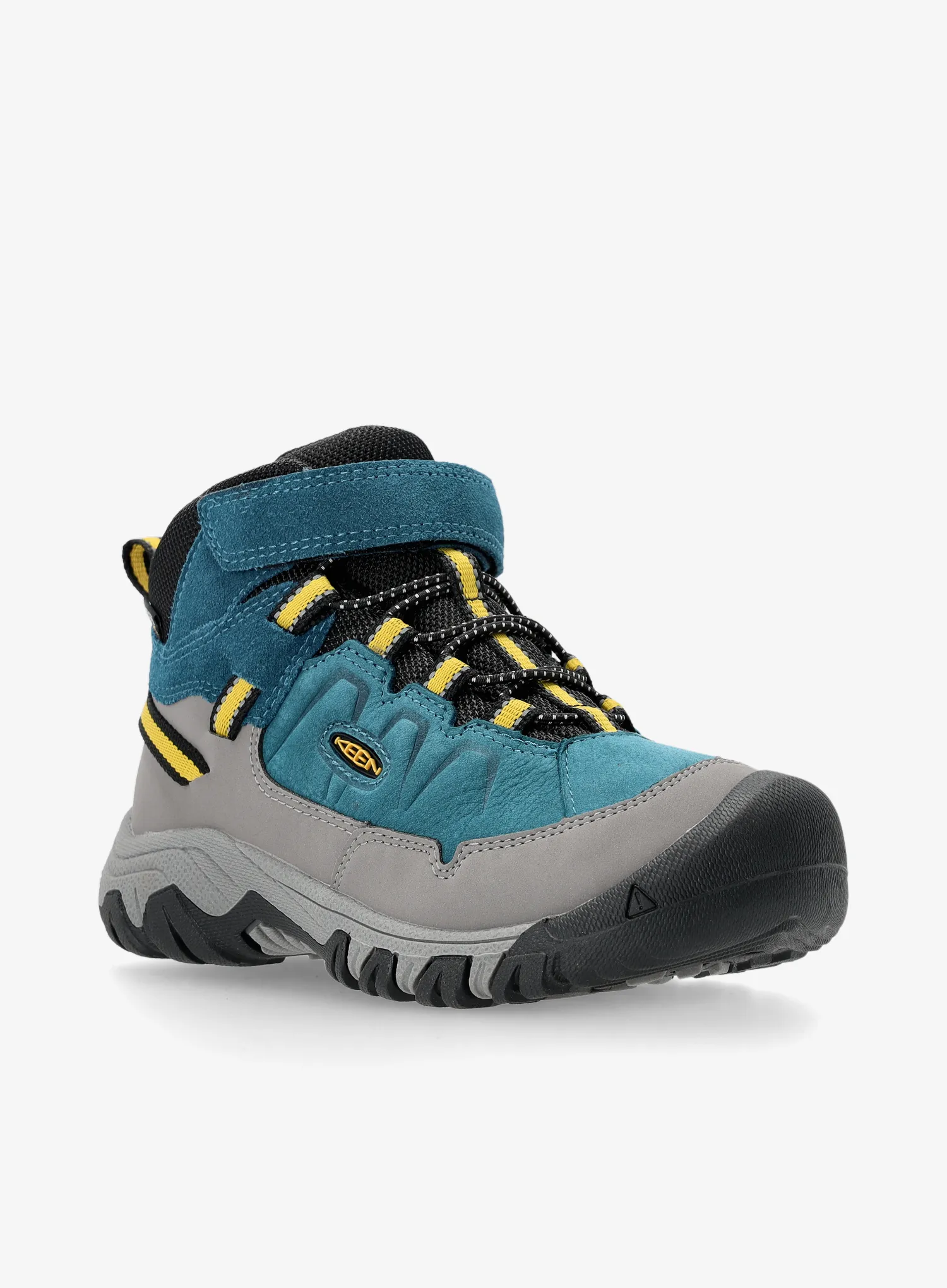 Dječje cipele Keen Targhee IV Mid WP Kids - legion blue/antique moss