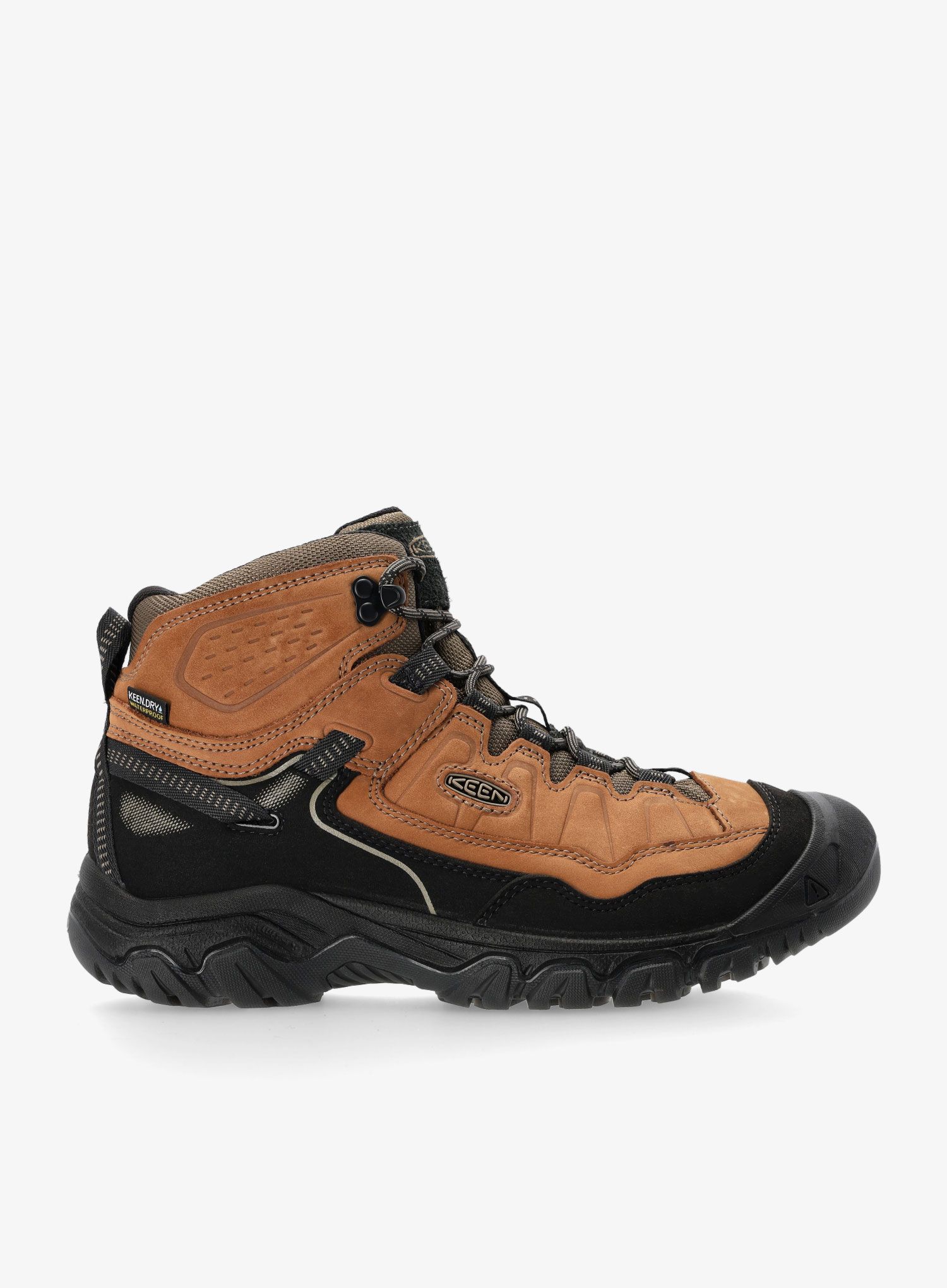 Planinarske cipele Keen Targhee IV Mid Wp - bison/black