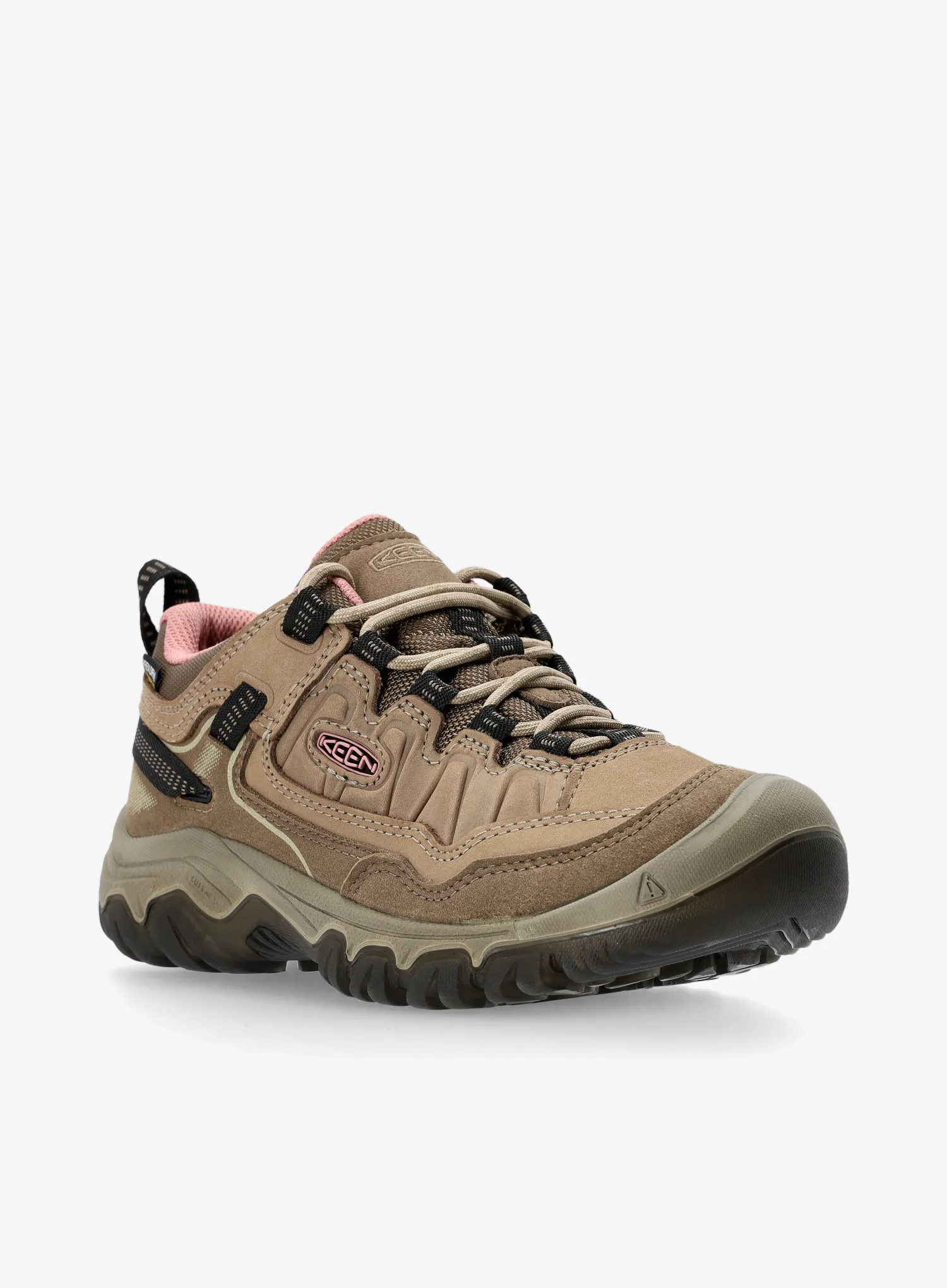 Ženske planinarske cipele Keen Targhee IV WP - brindle/nostalgia rose