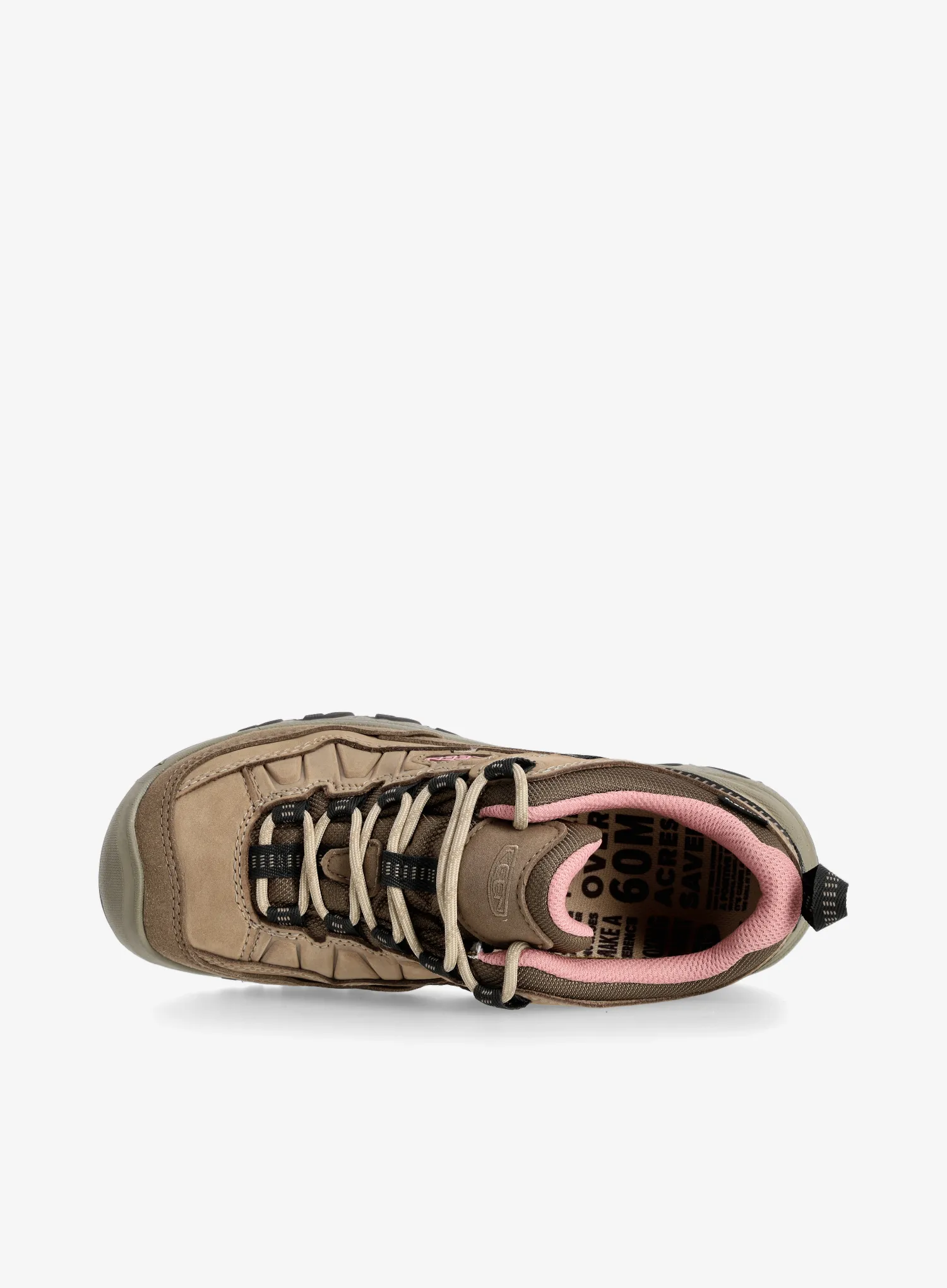 Ženske planinarske cipele Keen Targhee IV WP - brindle/nostalgia rose