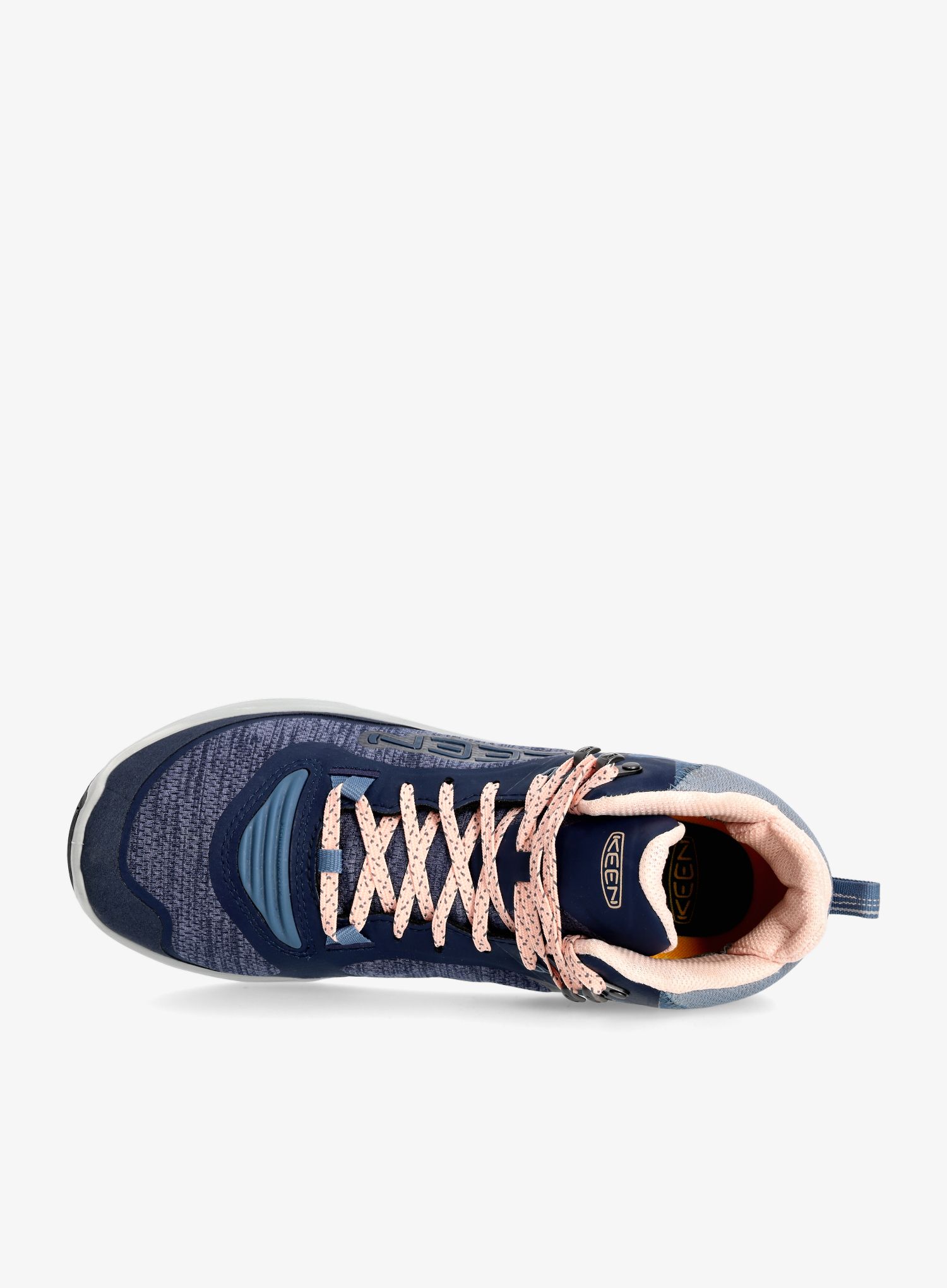 Ženske planinarske cipele Keen Terradora Flex Mid WP - vintage indigo/peachy keen