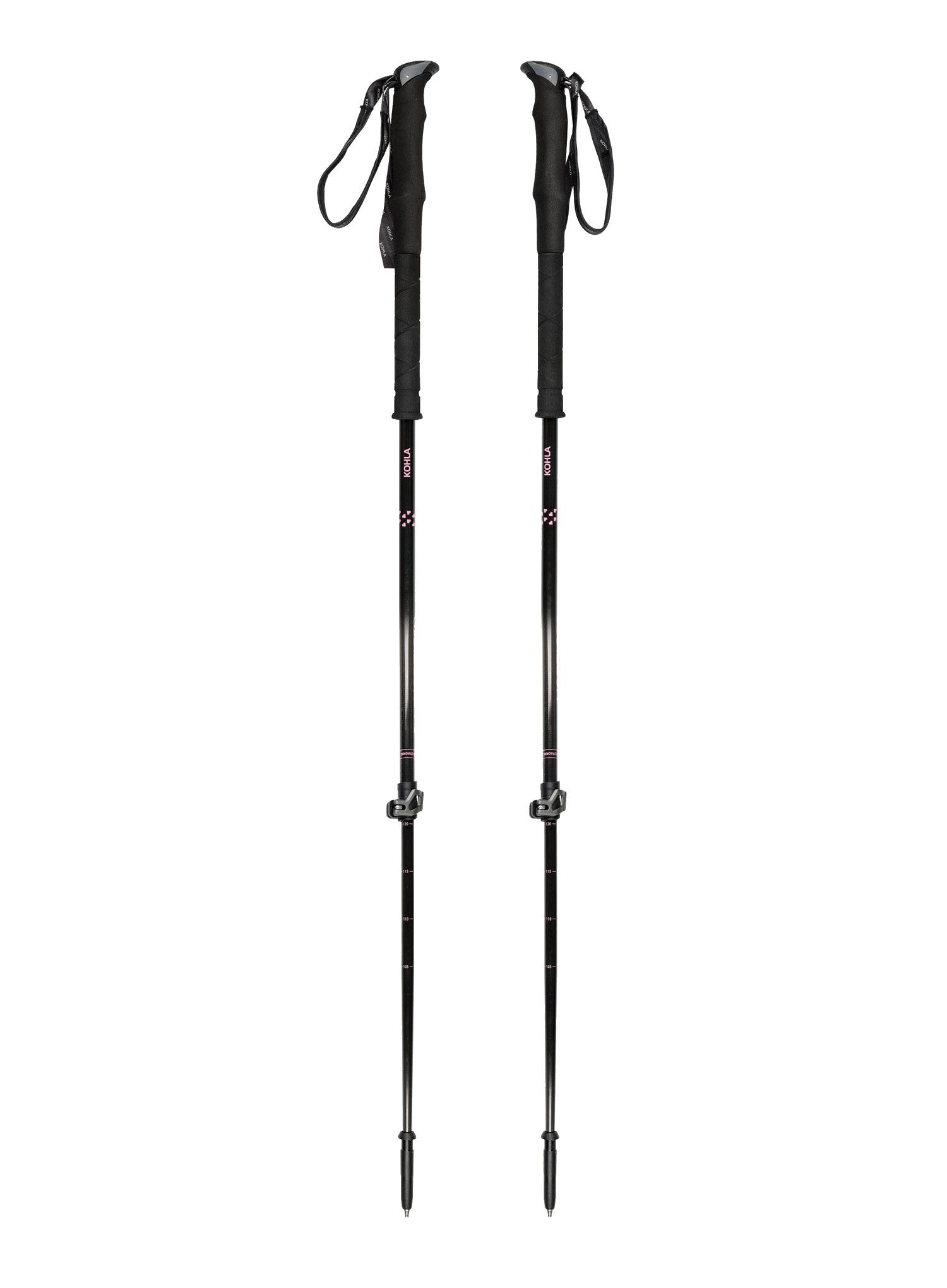 Štapovi za turno skijanje Kohla Vertical Pro Pole - grey/bleached mauve