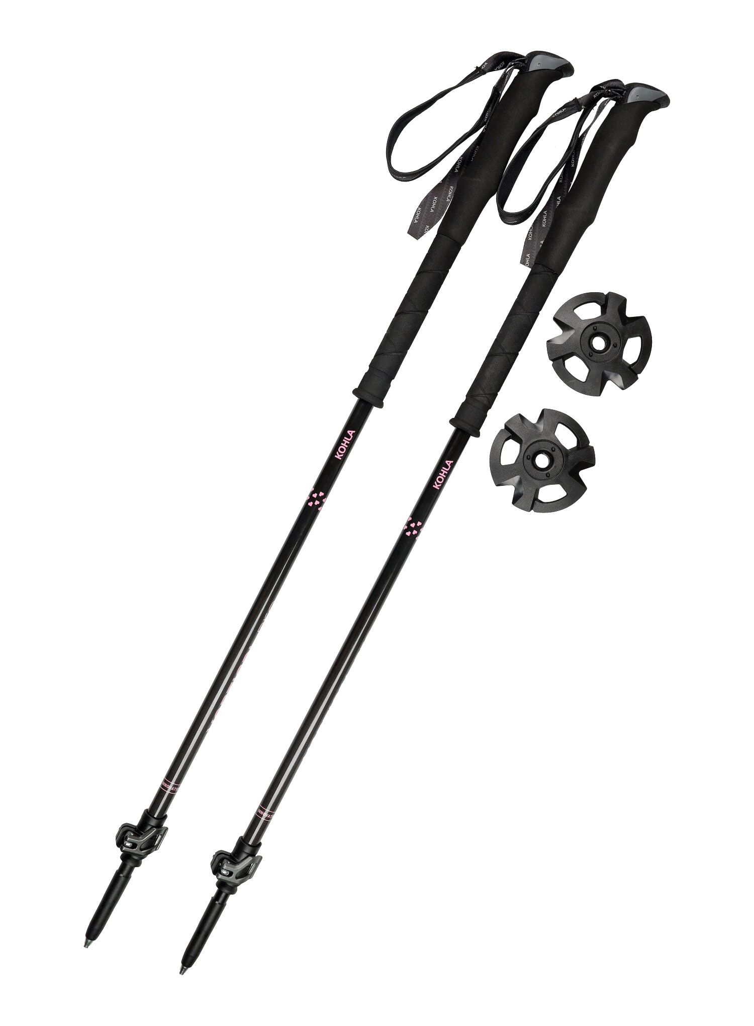 Štapovi za turno skijanje Kohla Vertical Pro Pole - grey/bleached mauve