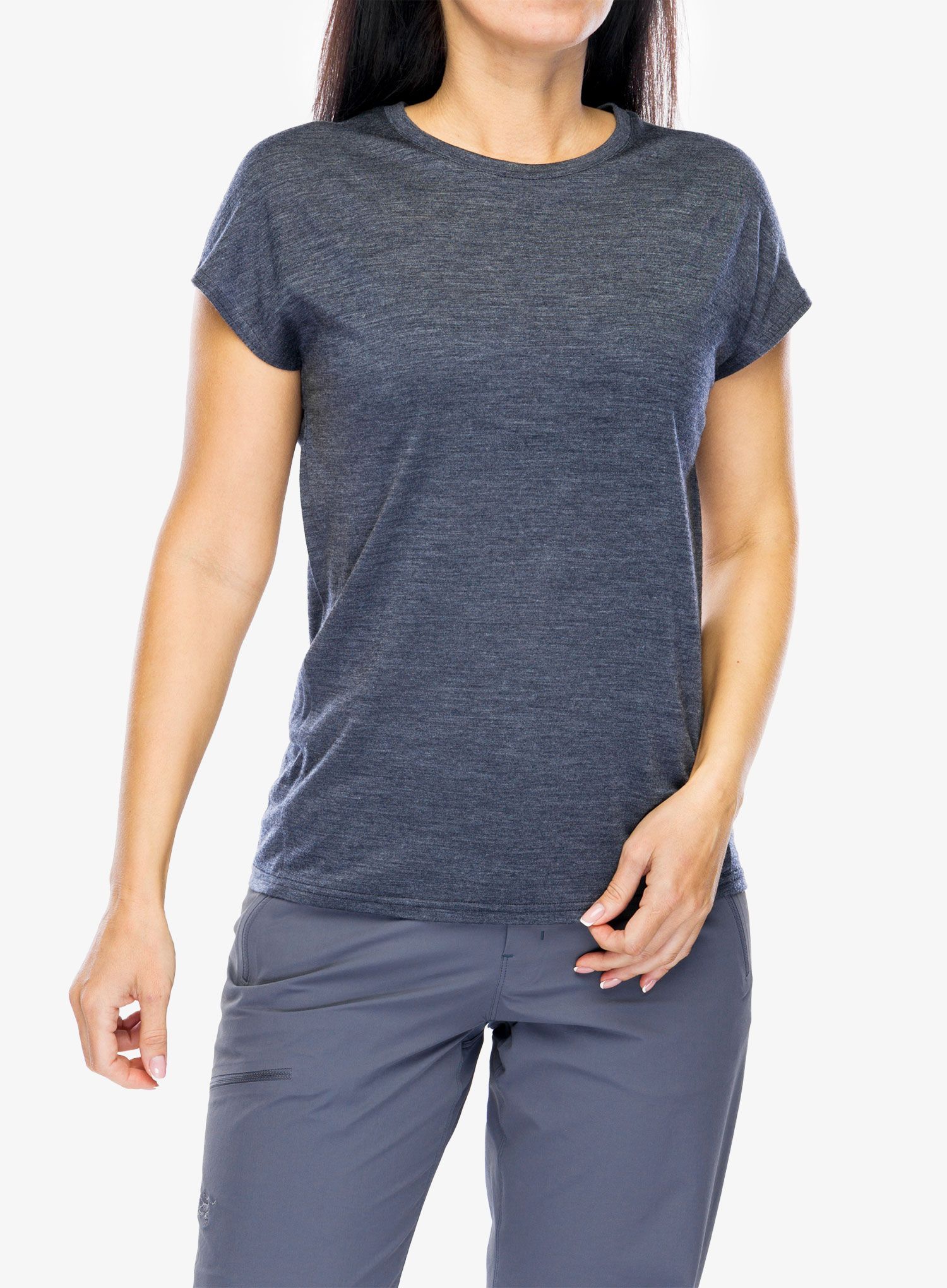 Ženska merino majica Houdini Activist Tee - deep sea blue