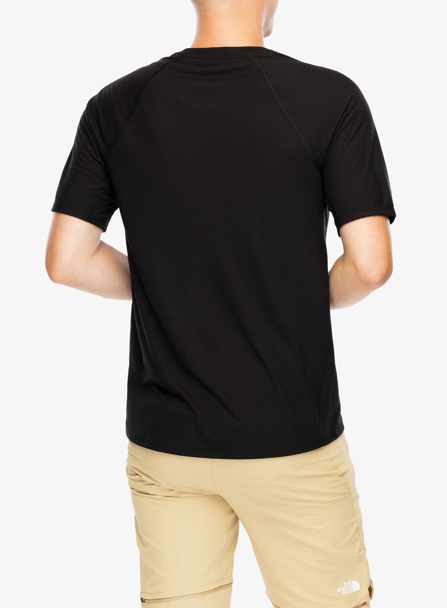 Brzosušeća majica Patagonia Cap Cool Trail Graphic Shirt - outline text black