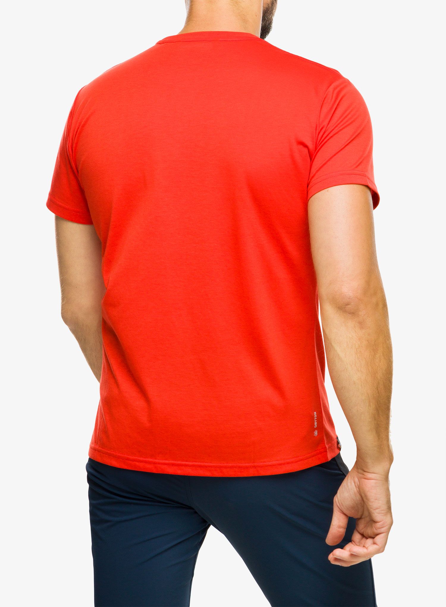 Brzosušeća majica Salewa Solidlogo Dry T-shirt - flame