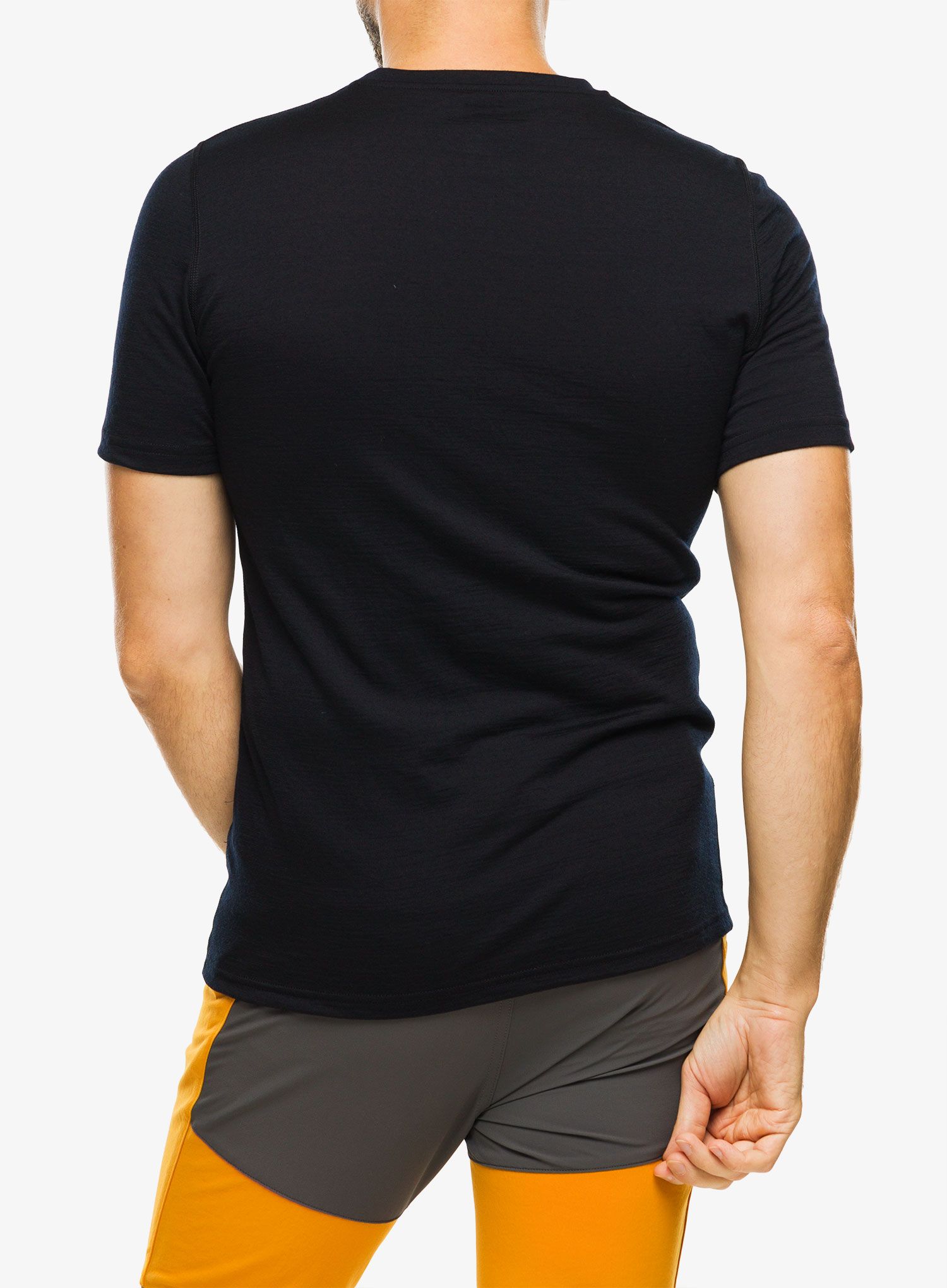Termo majica Odlo Merino 200 BL Top Crew Neck SS - black