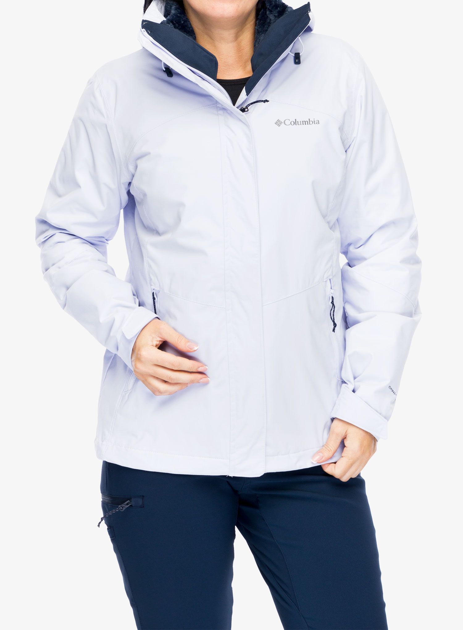 Ženska jakna 3u1 Columbia Bugaboo III Fleece Interchange Jacket - snowdrift