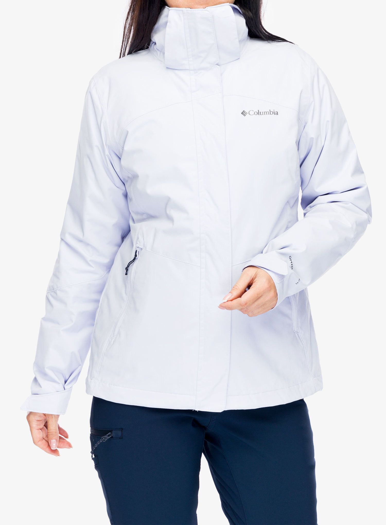 Ženska jakna 3u1 Columbia Bugaboo III Fleece Interchange Jacket - snowdrift