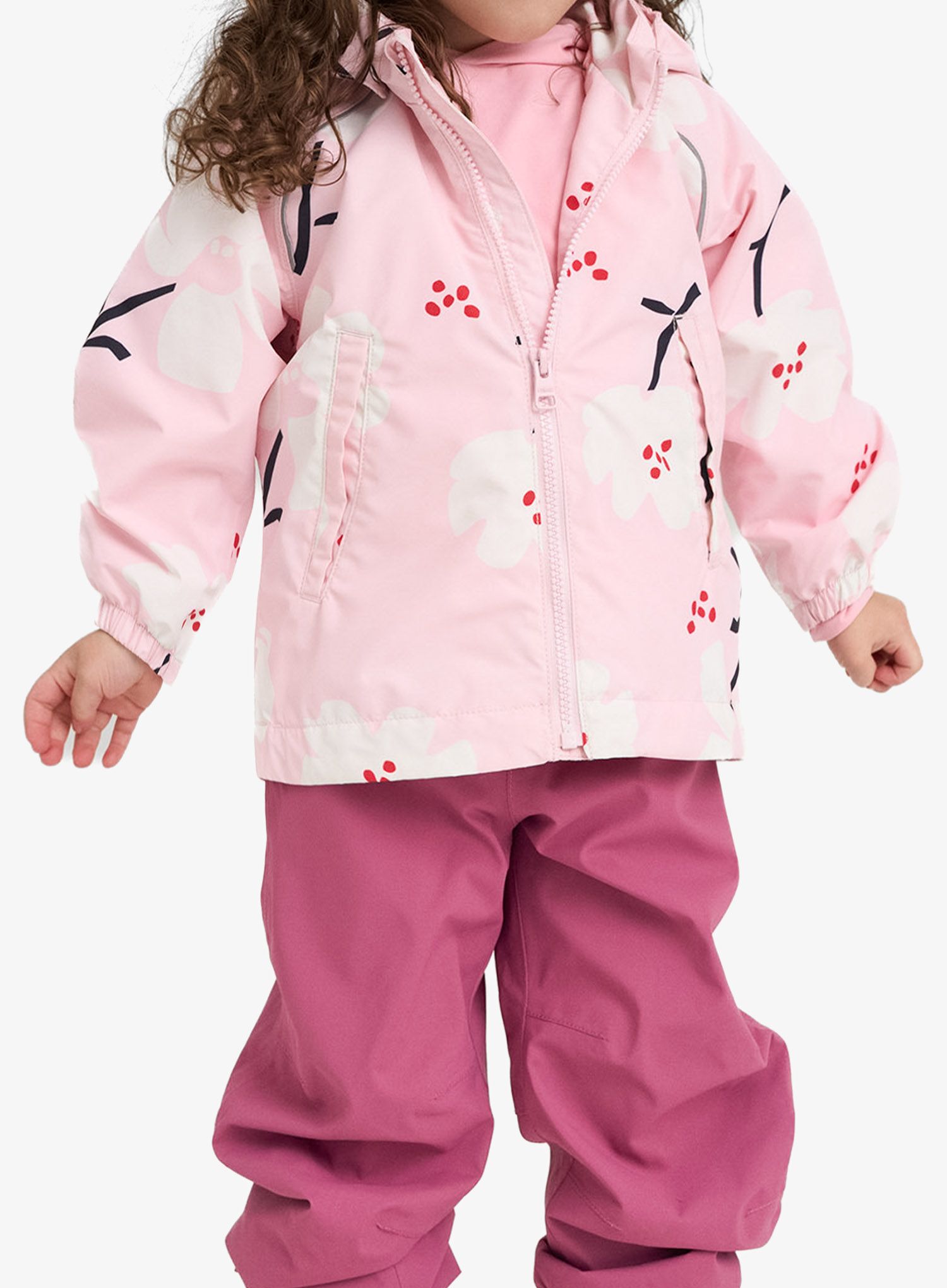 Jakna za djevojčice Reima Hete - pale rose