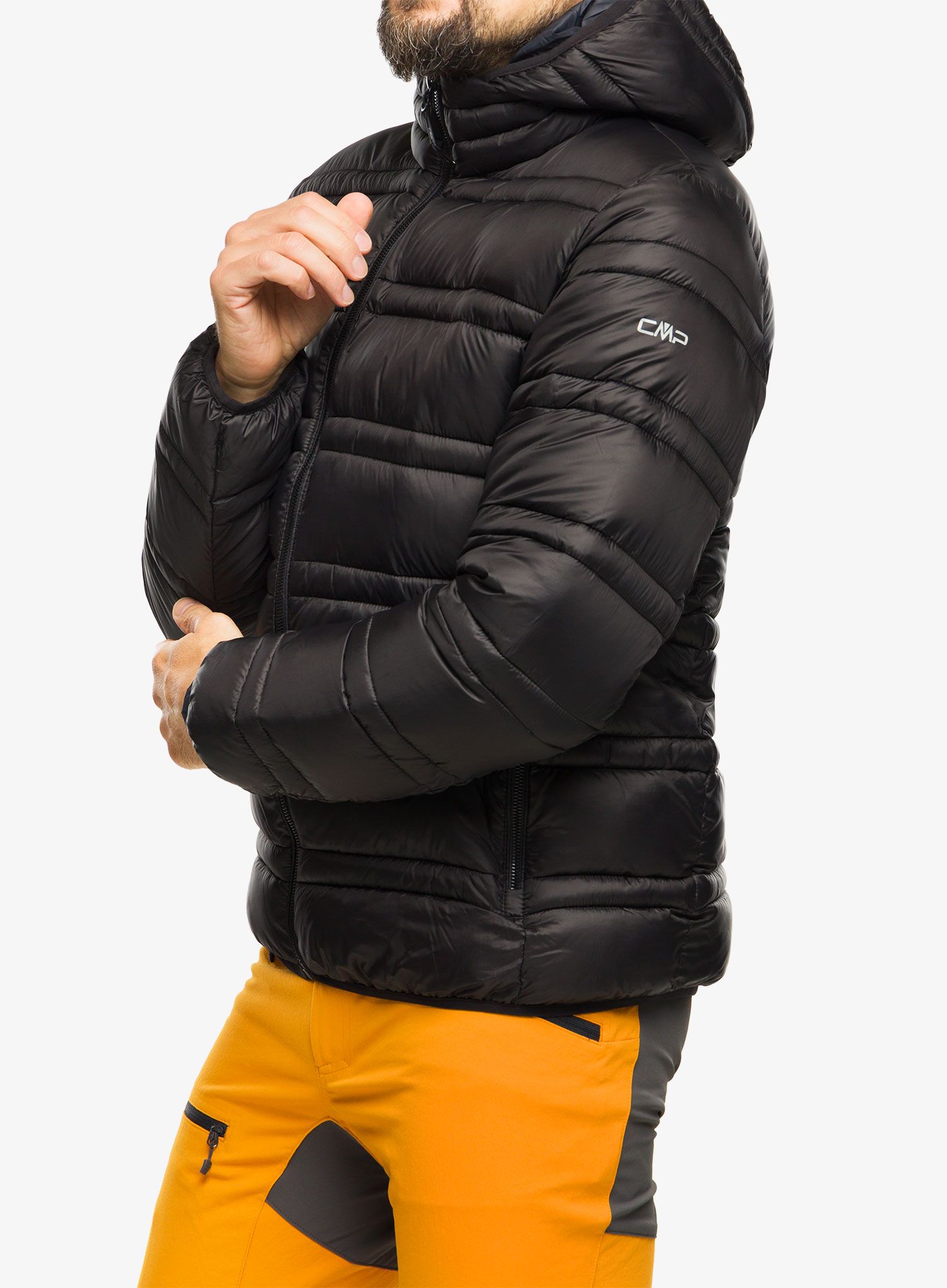 Jakna s postavom CMP Jacket Snaps Hood Tresh - nero