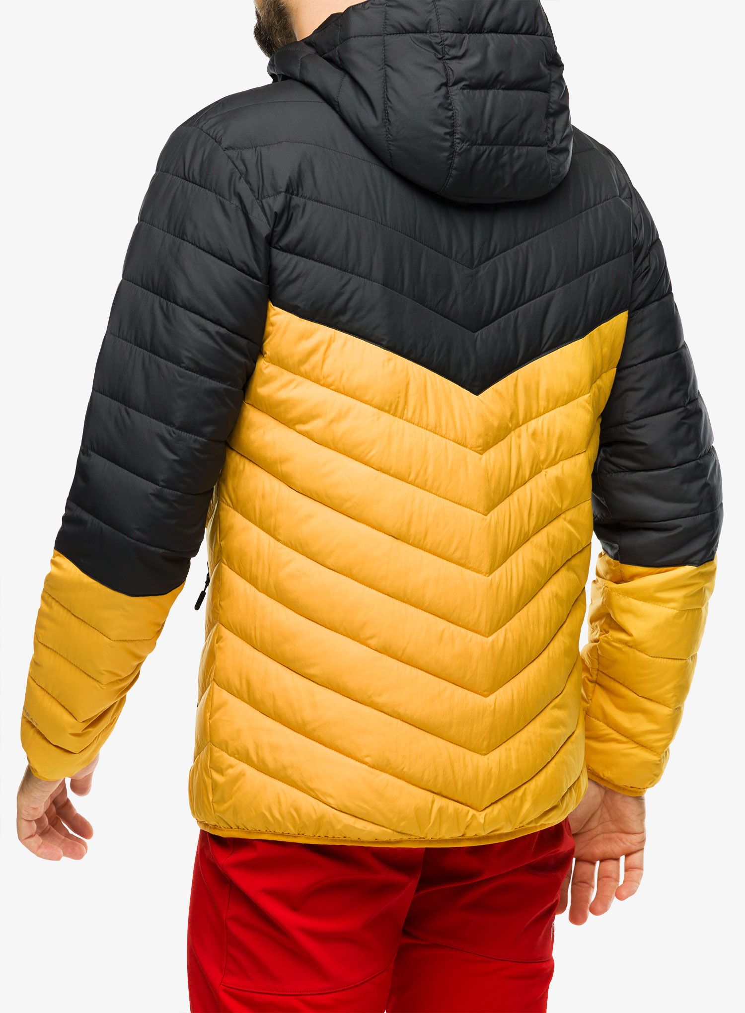Jakna s postavom Columbia Eddie Gorge Hooded Jacket - raw honey/black