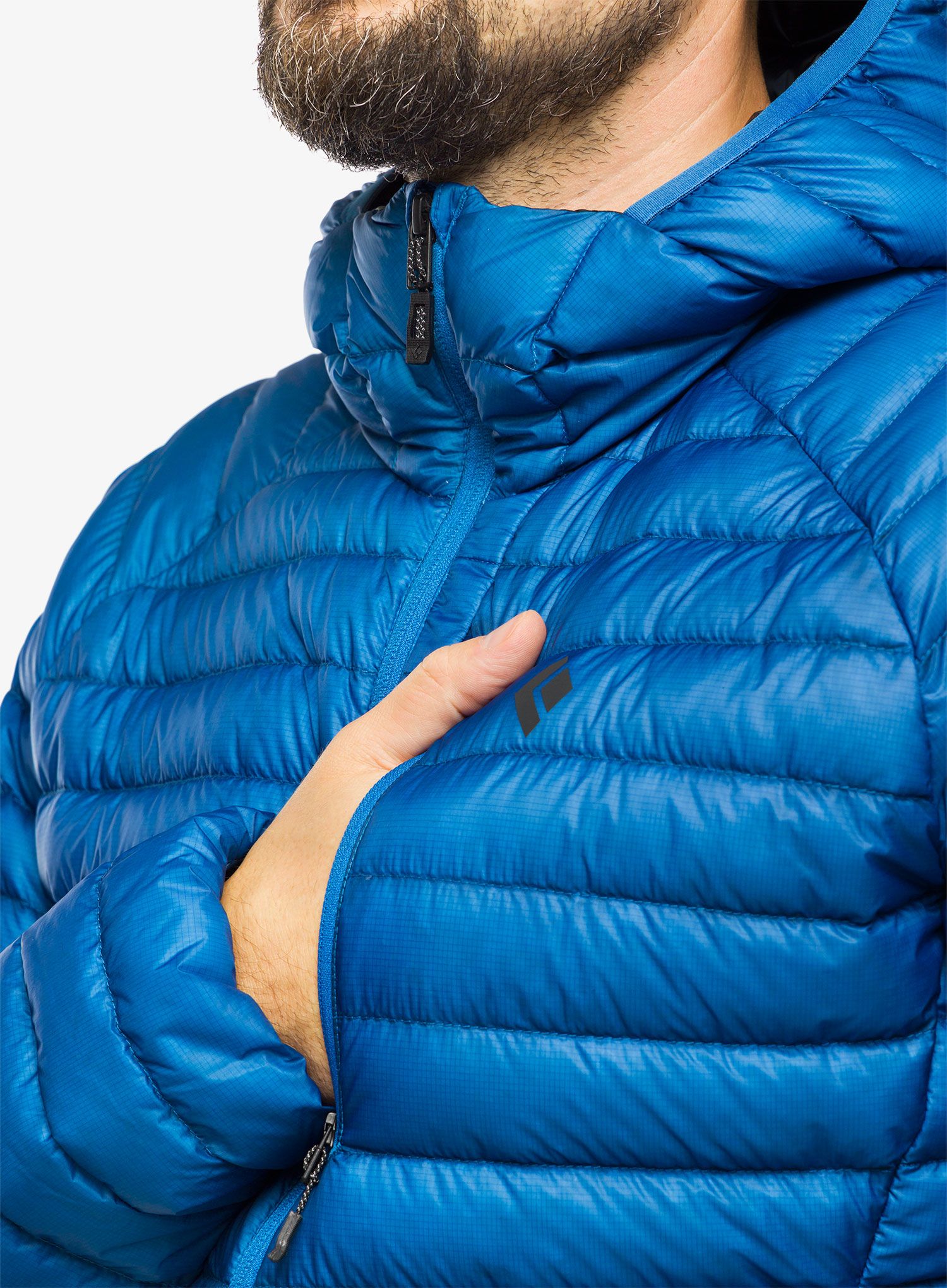 Pernata jakna Black Diamond Approach Down Hoody - drifter blue