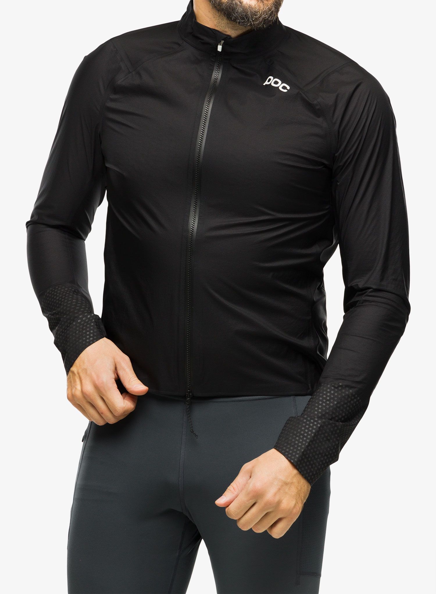 Biciklistička jakna POC Haven Rain Jacket - uranium black