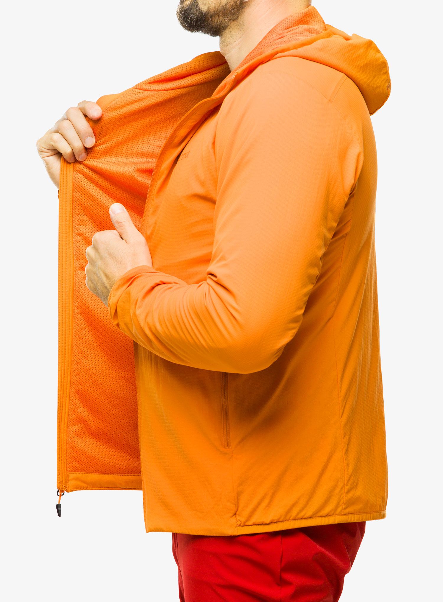 Softshell jakna Marmot Alt HB Hoody - tangelo