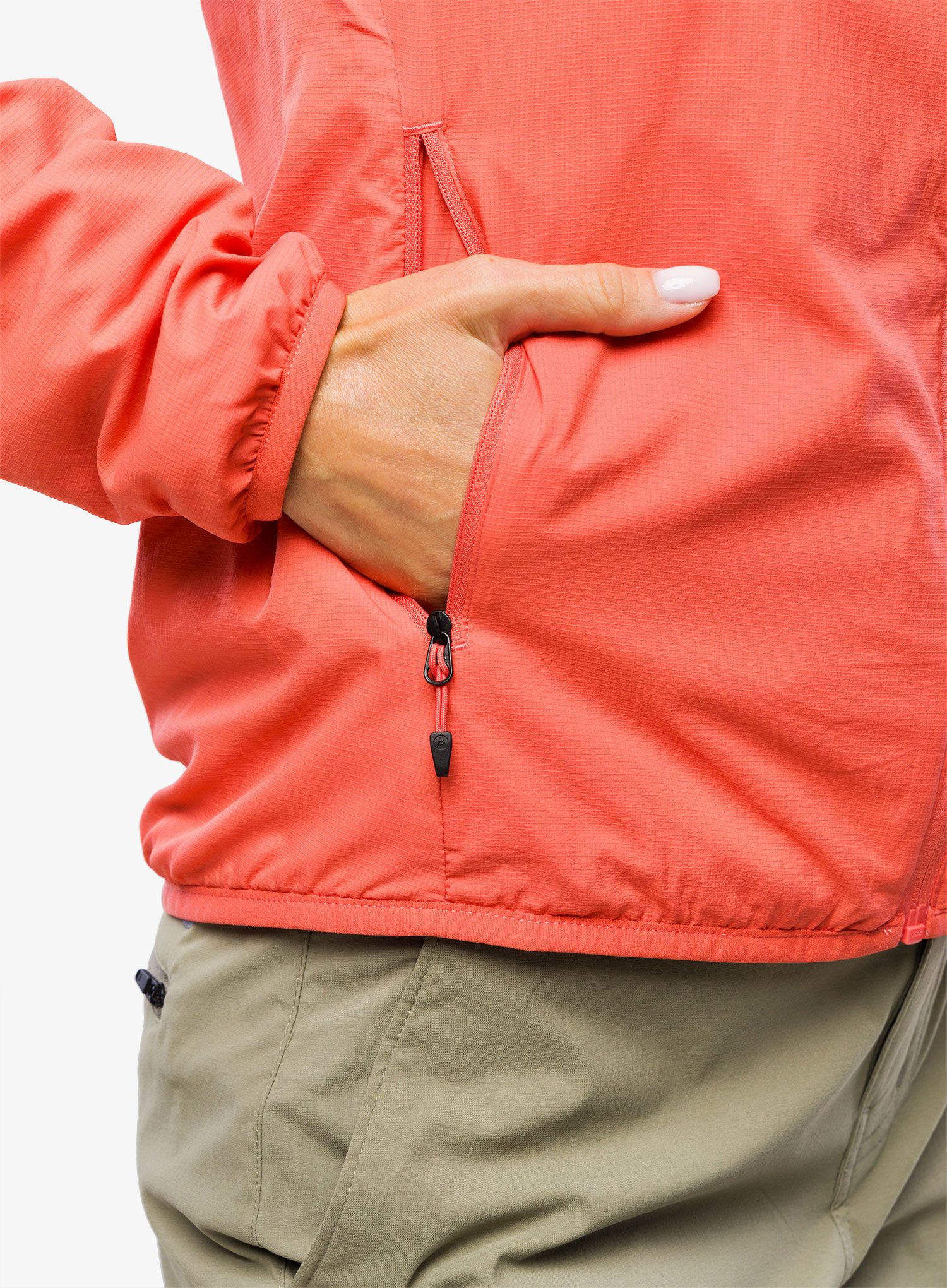 Ženska softshell jakna Marmot Alt HB Hoody - grapefruit