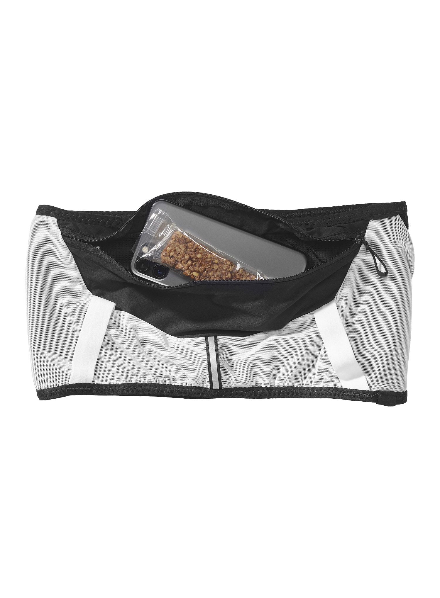 Pojas za trčanje Salomon Adv Skin Belt Race Flag - black/white