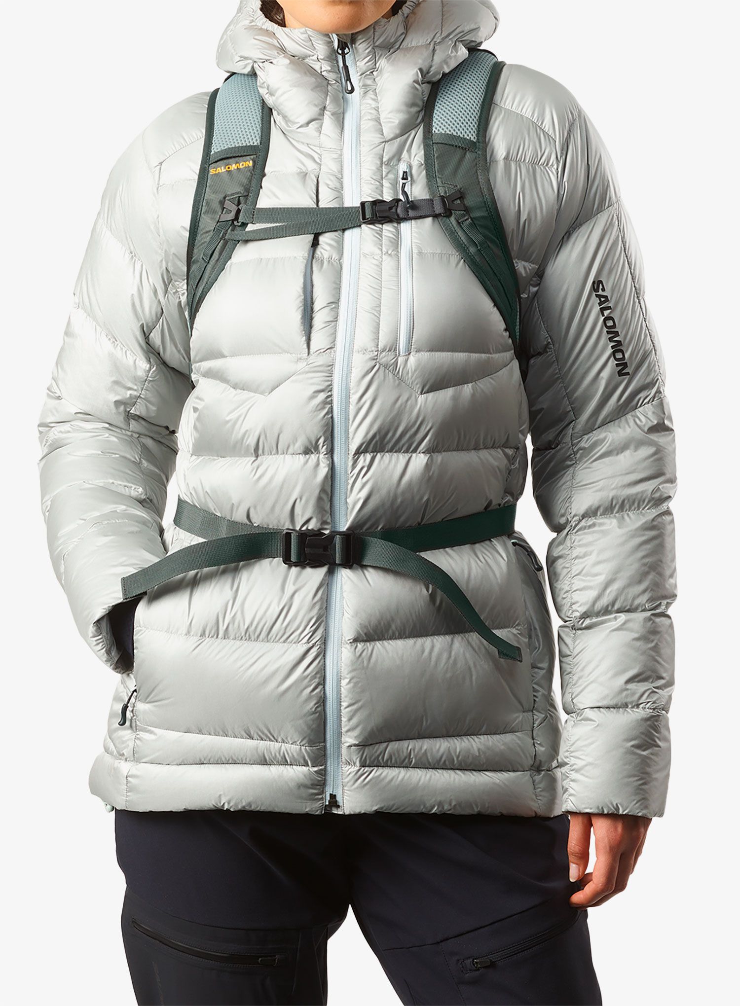 Planinarski ruksak Salomon Trailblazer 10 - urban chic/green milieu