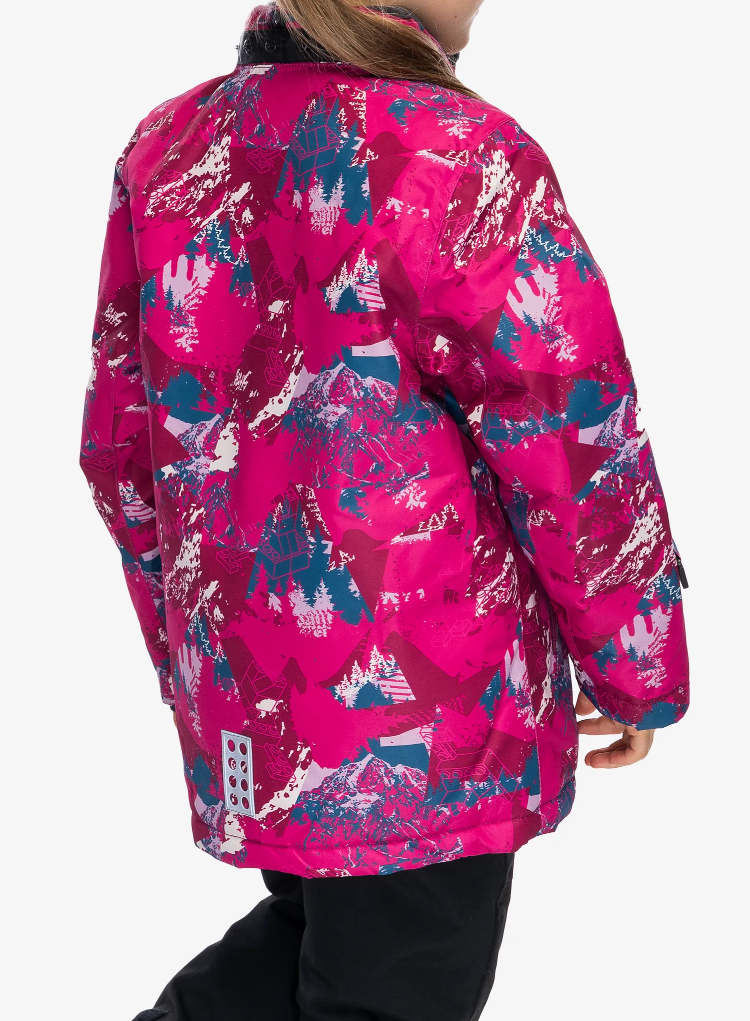 Dječja jakna LEGO Jad 710 - dark pink