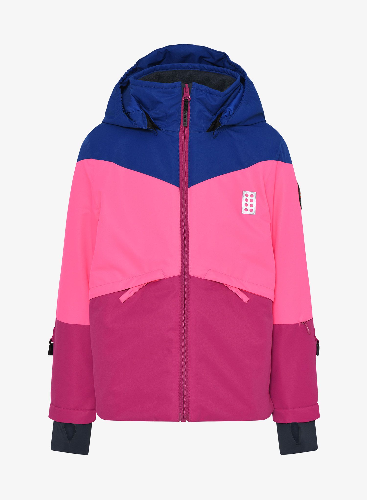 Dječja jakna LEGO Jested 708 - dark pink