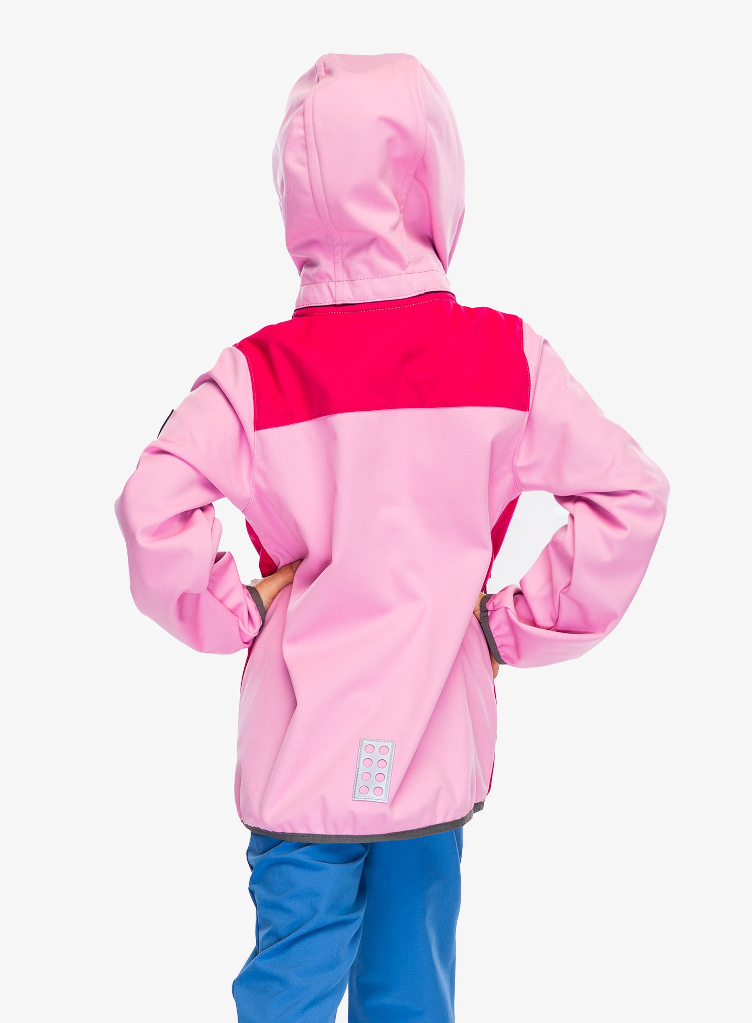 Dječja jakna LEGO LW Scout 200 - light pink