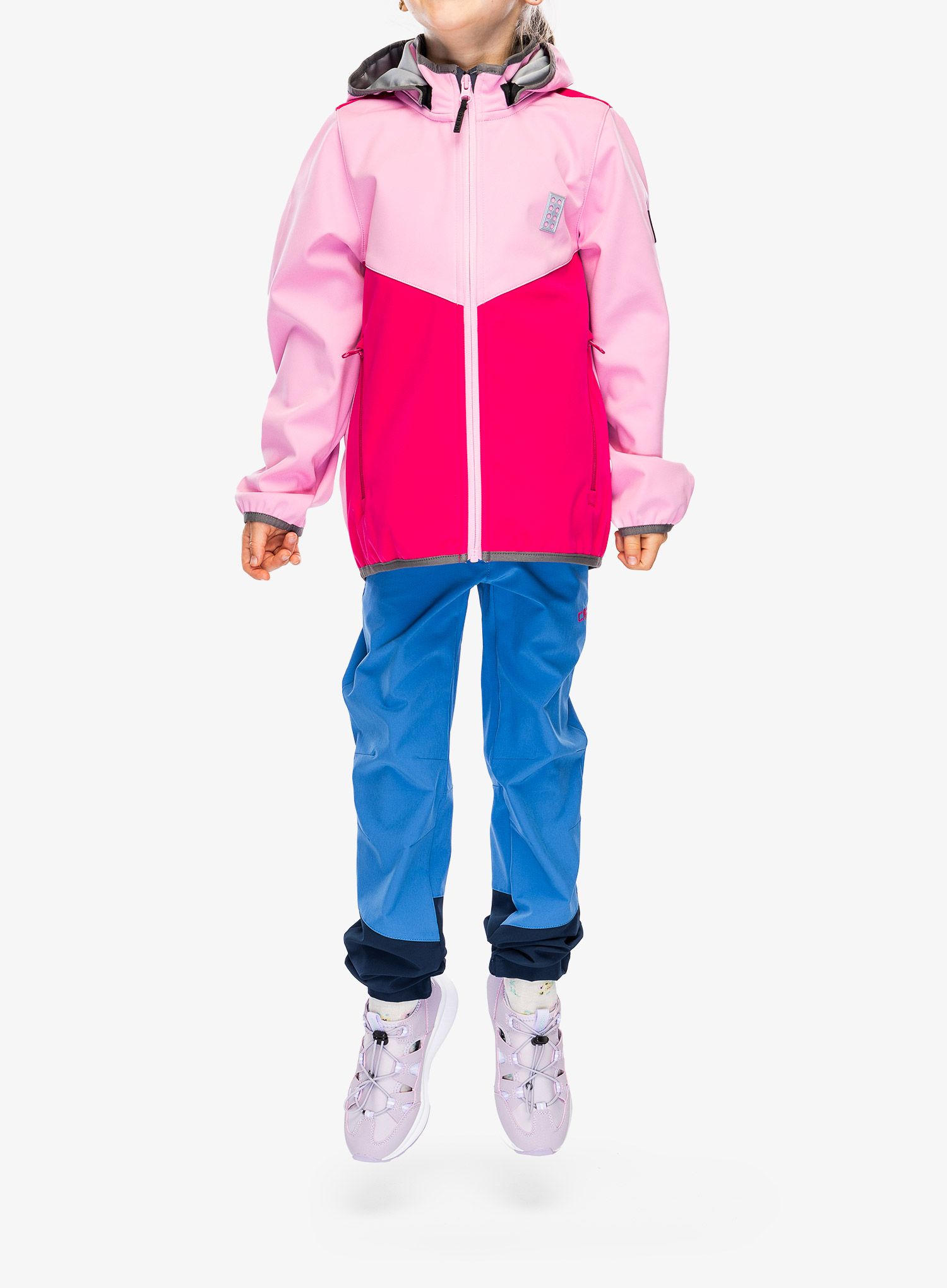 Dječja jakna LEGO LW Scout 200 - light pink