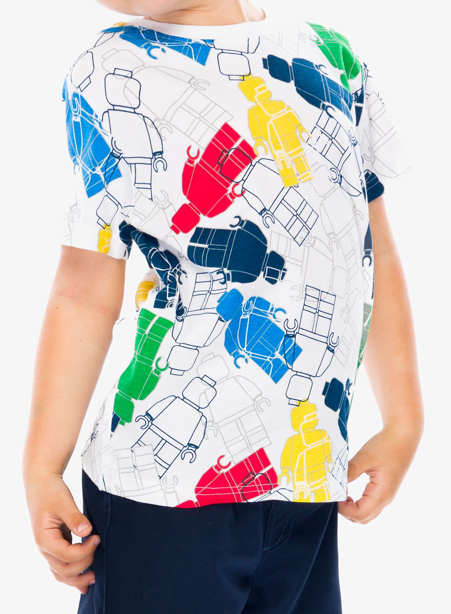 Dječja majica LEGO LW Tano 202 - white