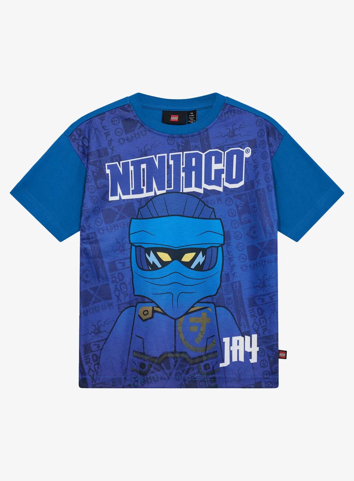 Dječja majica LEGO Lwtaffy 118 T-Shirt S/S - blue