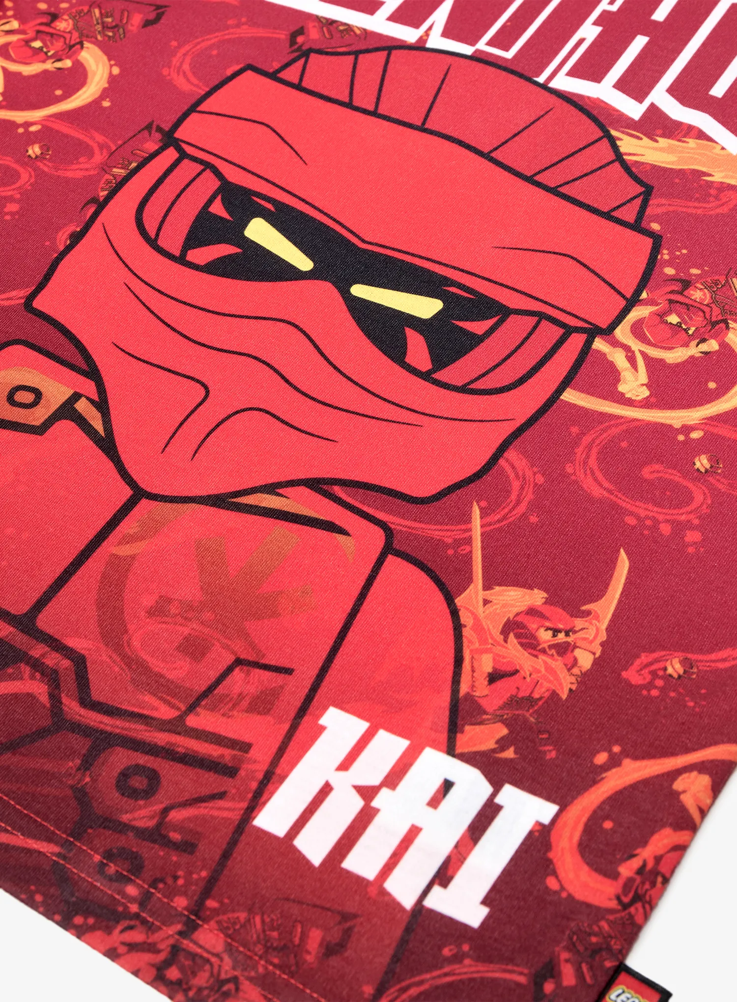 Dječja majica LEGO Lwtaffy 118 T-Shirt S/S - red