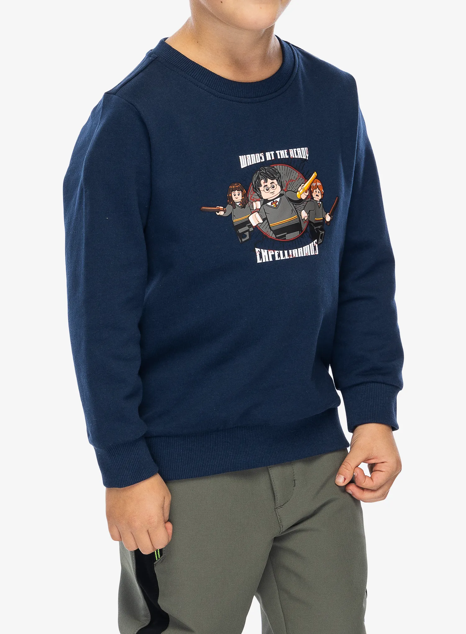 Dukserica za djecu LEGO Scout 707 - dark navy