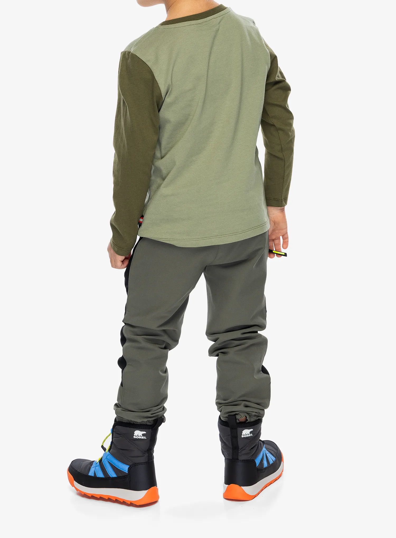 Dukserica za djecu LEGO Tano 615 - light olive green