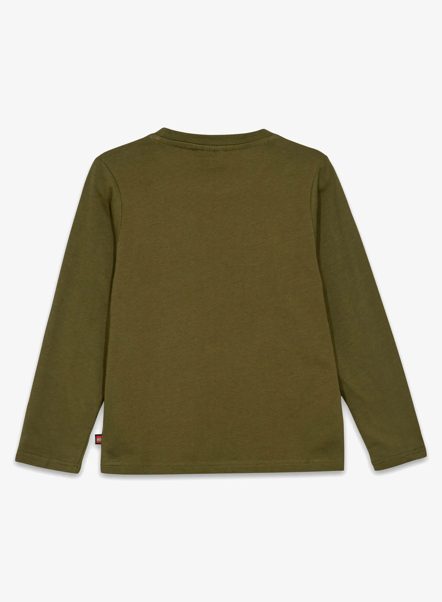 Dukserica za djecu LEGO Tano 706 - dark khaki