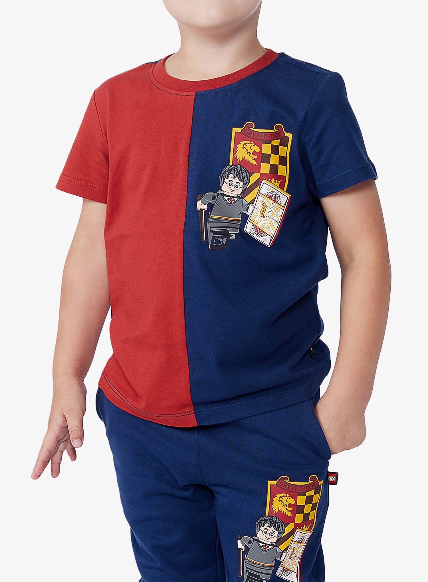 Dječja majica LEGO Tano 707 - dark red