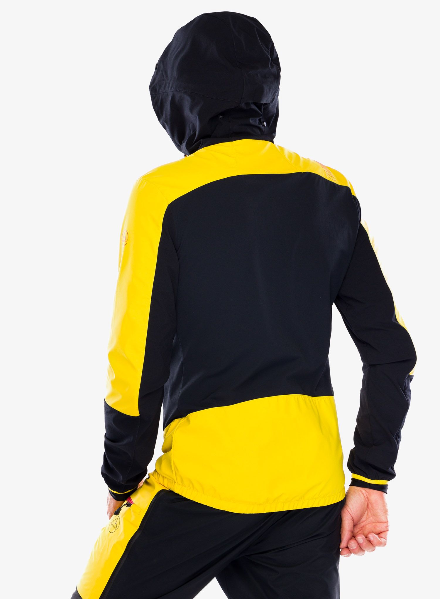 Softshell jakna La Sportiva Aequilibrium Softshell Jacket  - black/yellow