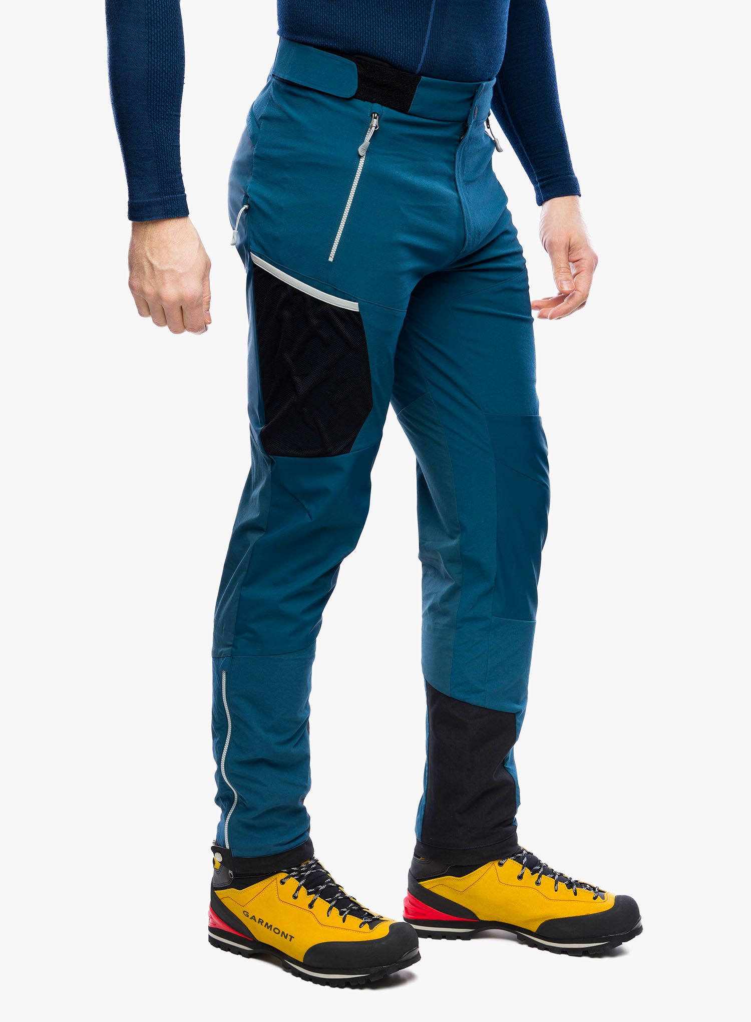 Softshell hlače La Sportiva Aequilibrium Softshell Pant - storm blue