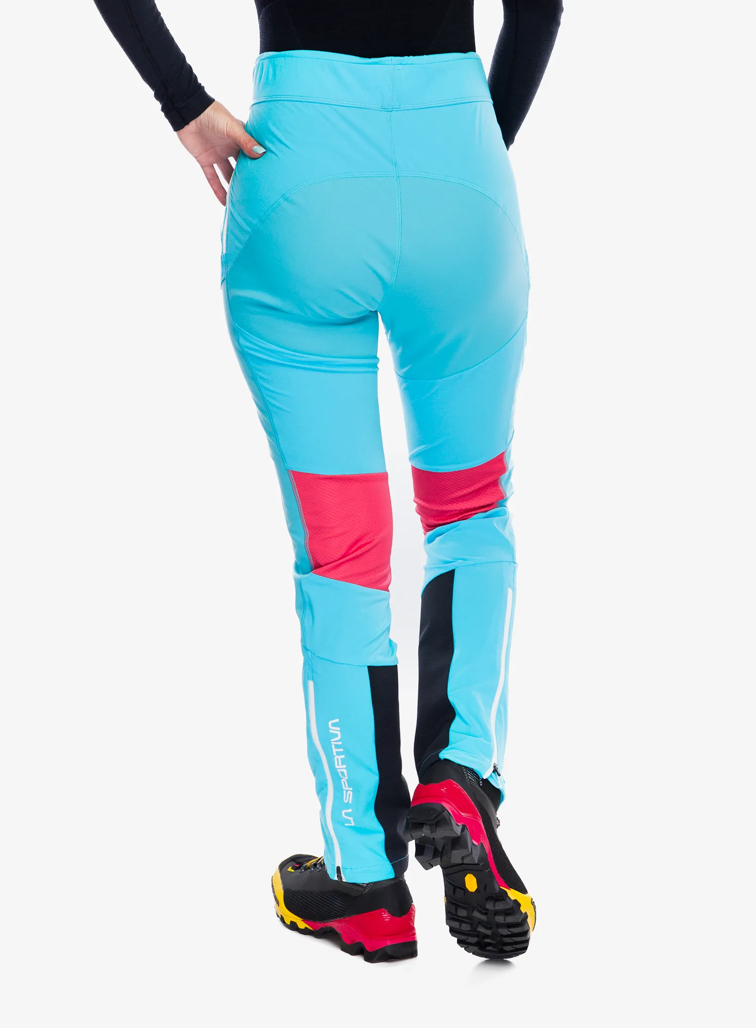 Ženske hlače La Sportiva Aequilibrium Softshell Tight - malibu blue