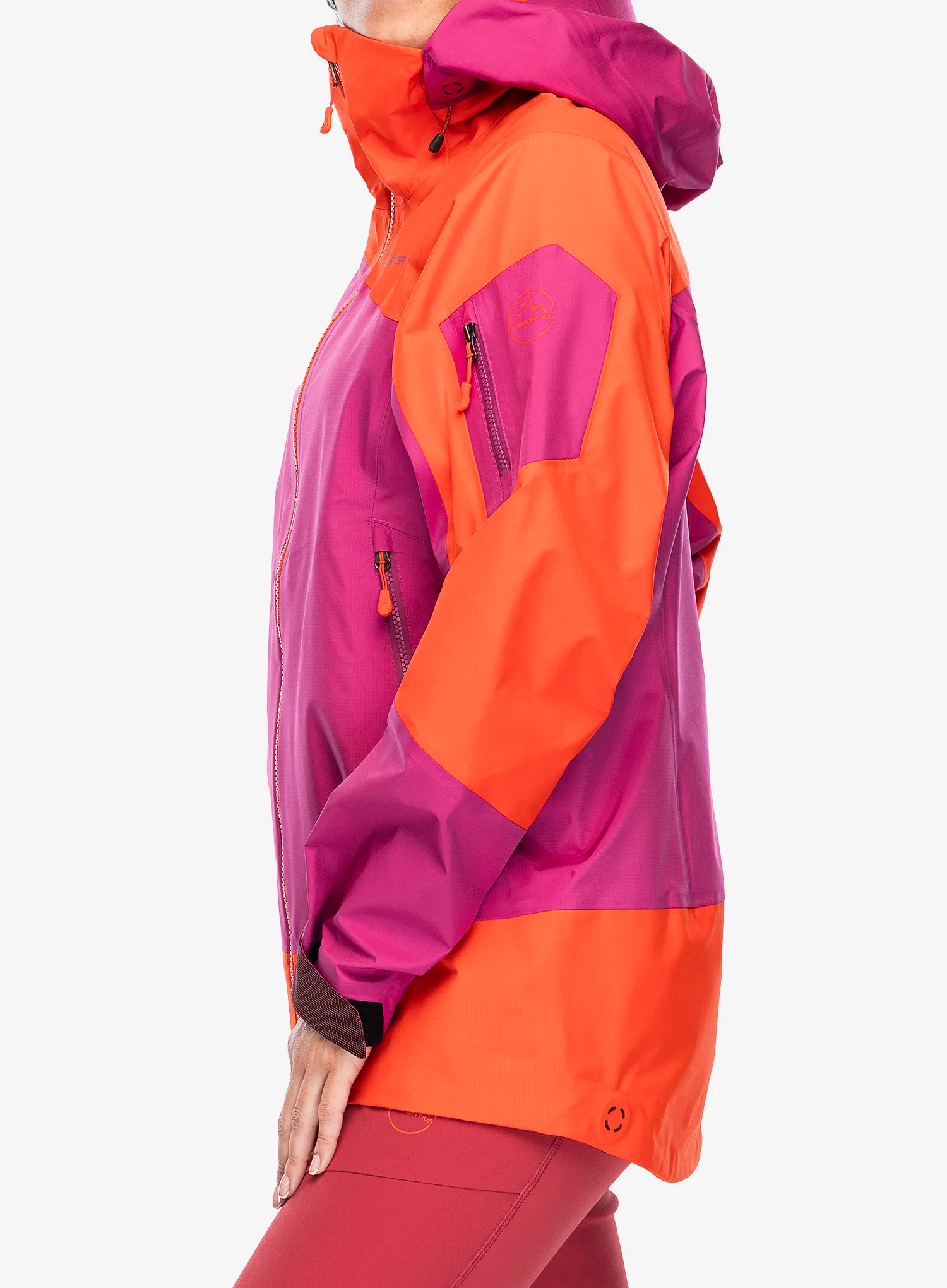 GORE-TEX ženska jakna La Sportiva Alpine Guide GTX Jkt - cherry tomato/springtime