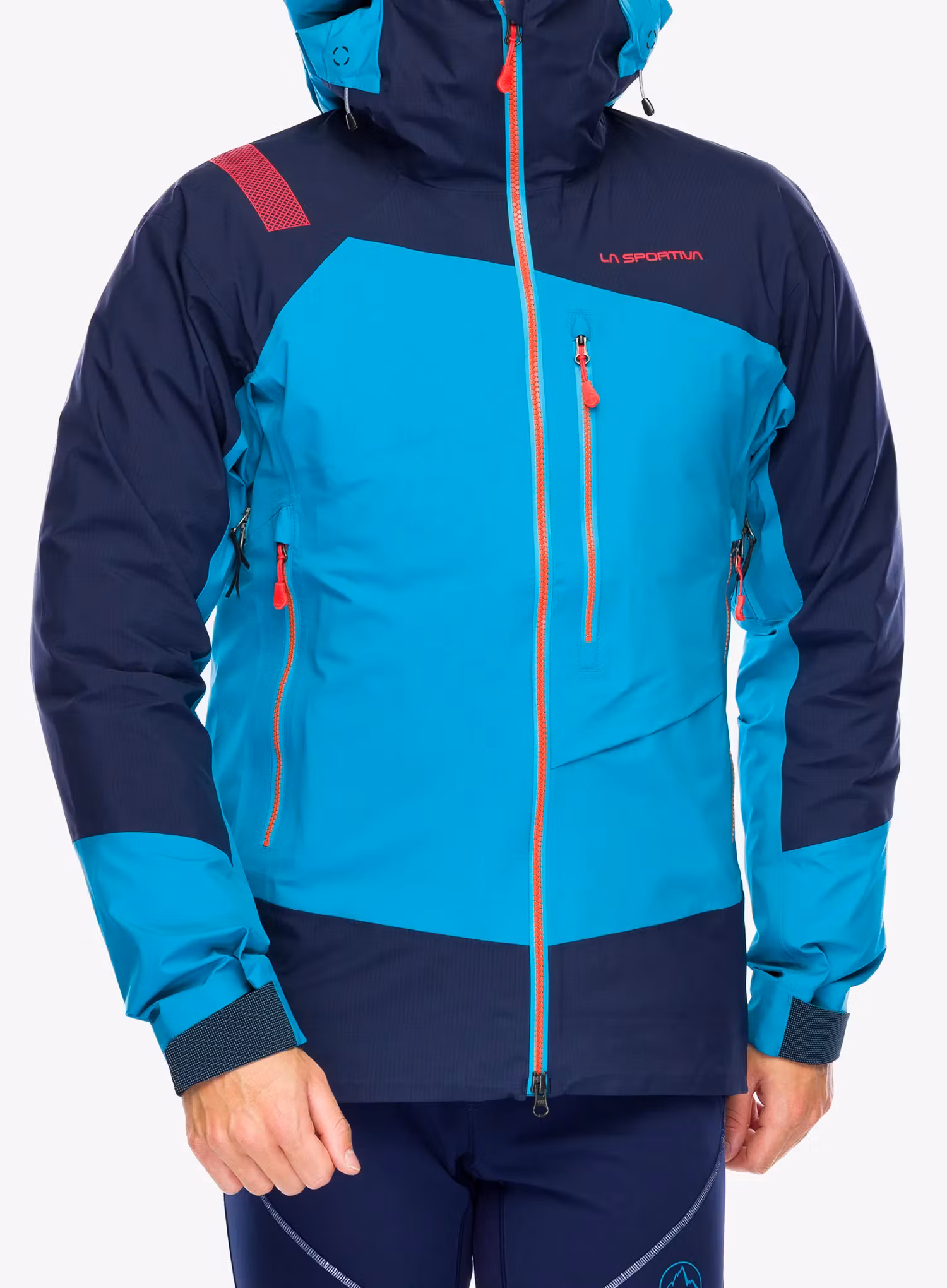 Kišna jakna La Sportiva Alpine Guide GTX Jkt - tropic blue/deep sea