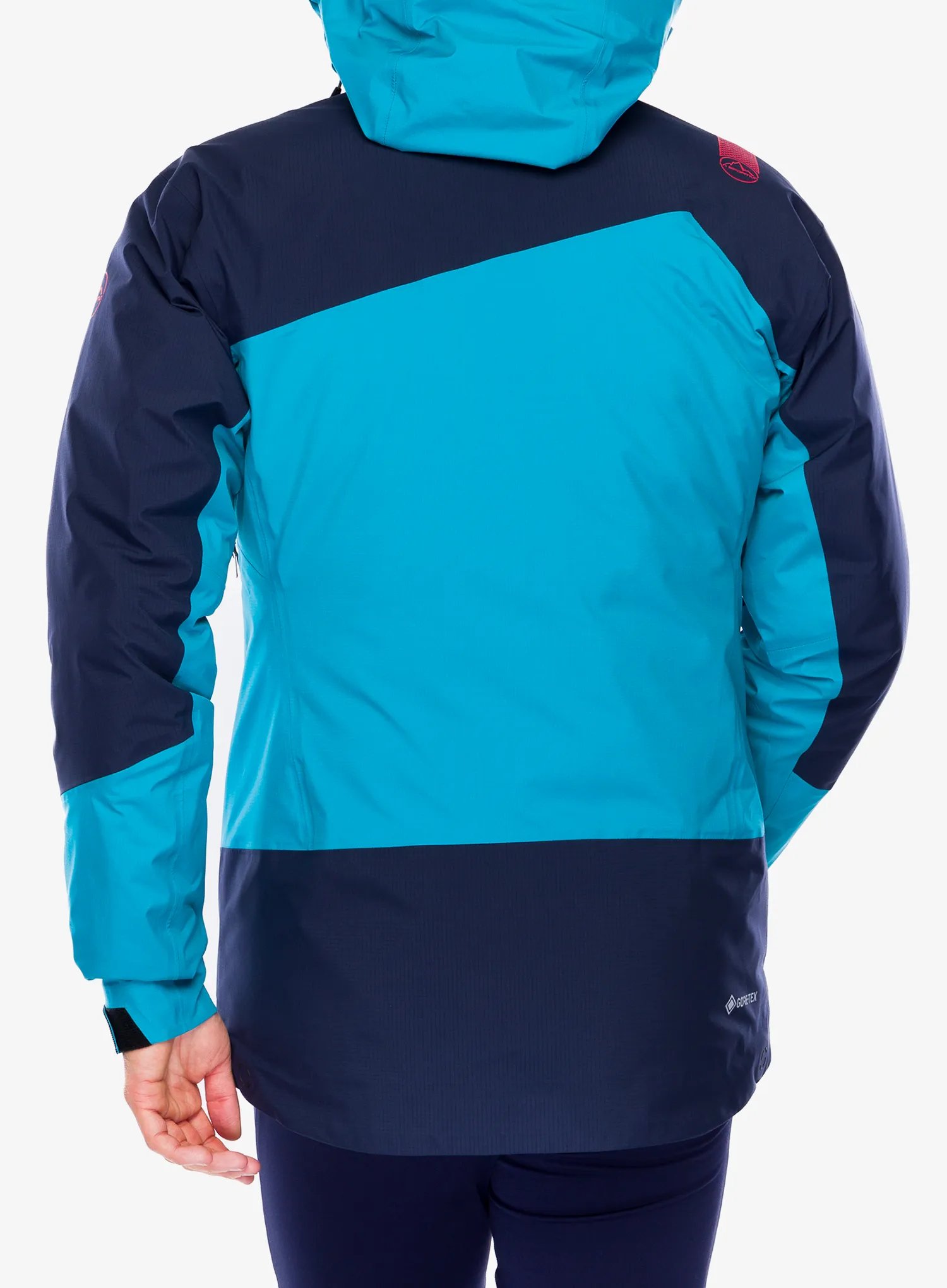 Kišna jakna La Sportiva Alpine Guide GTX Jkt - tropic blue/deep sea