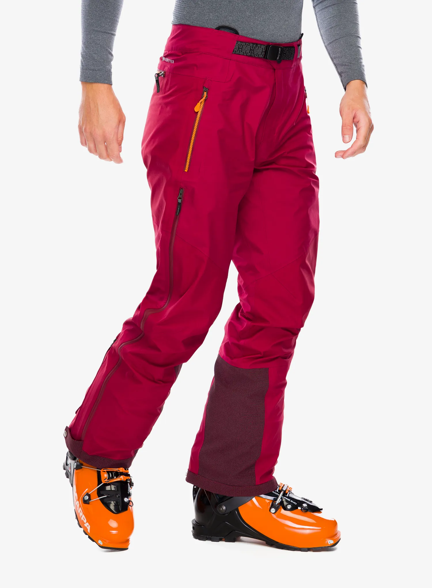 Kišne hlače La Sportiva Alpine Guide GTX Pant - sangria